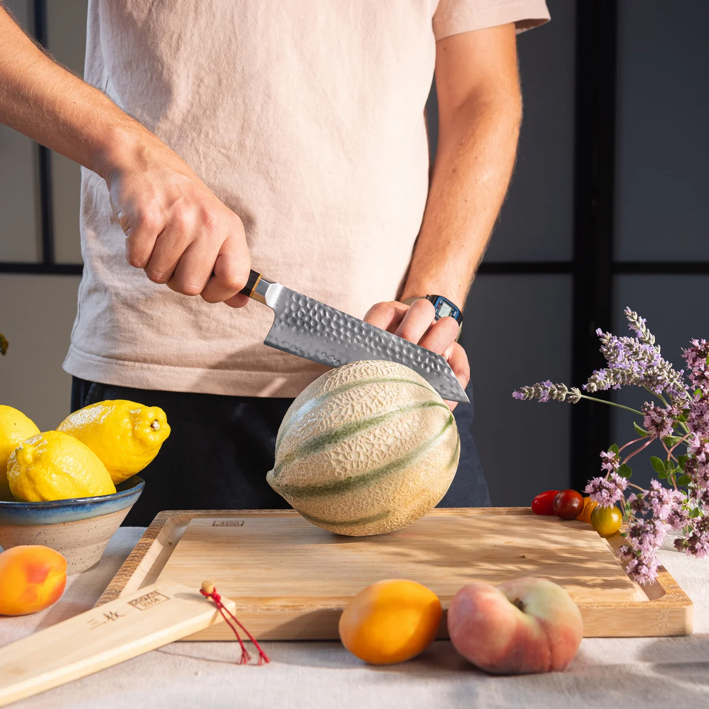 Collection Bunka San-Mai - Couteau Santoku - 17cm - Image 5
