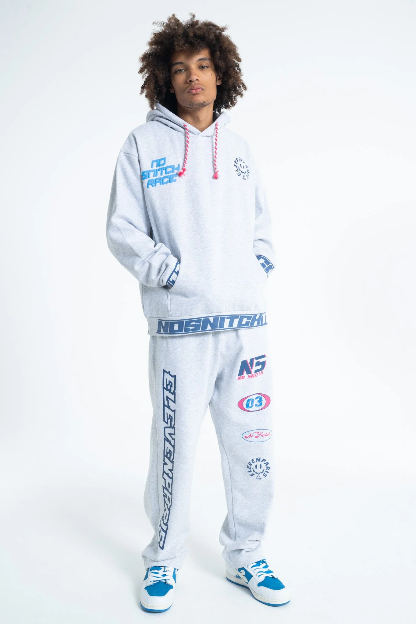 Sweat Sliman - Light Grey Melanged - Image 10