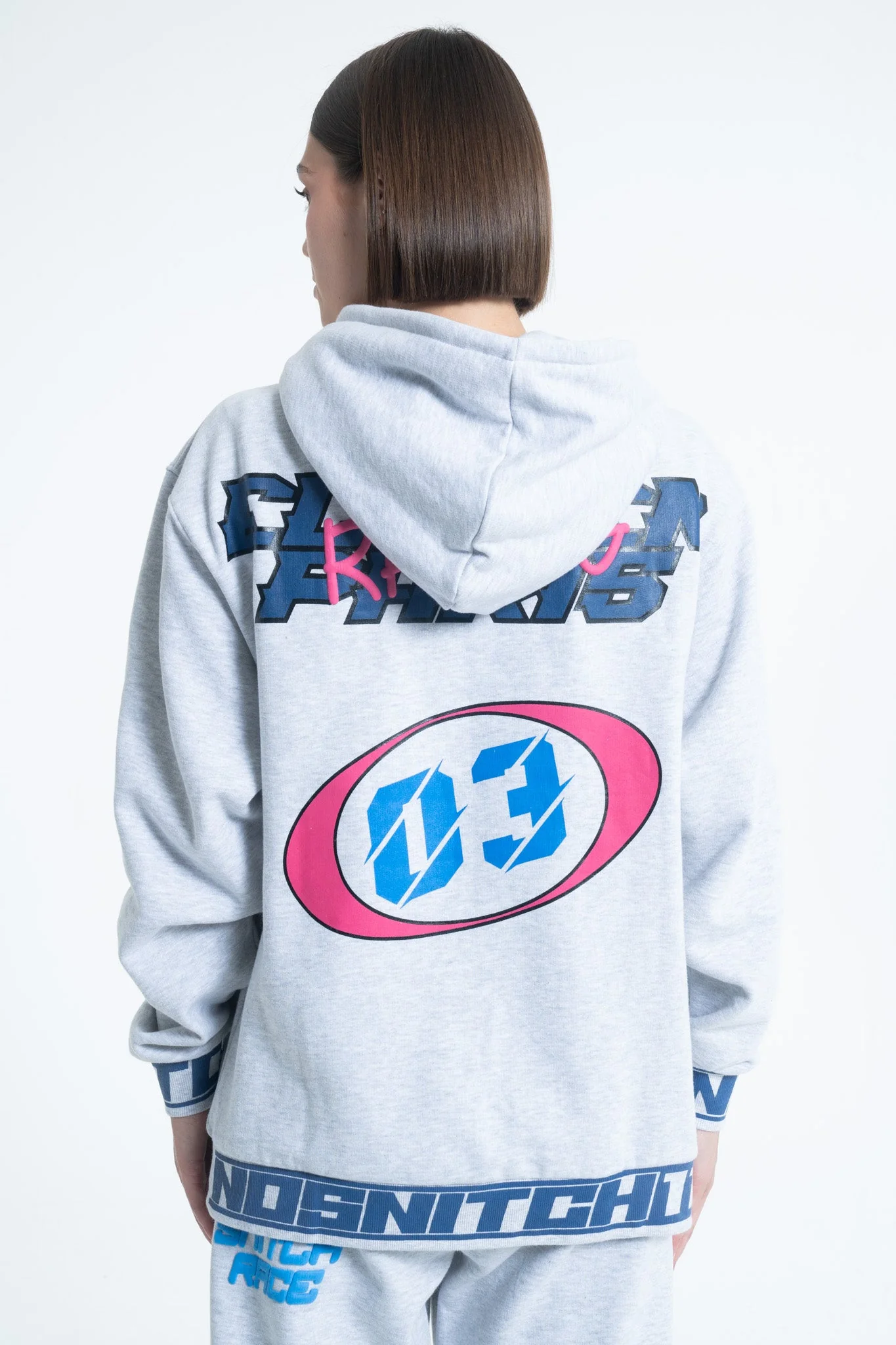 Sweat Sliman - Light Grey Melanged - Image 6