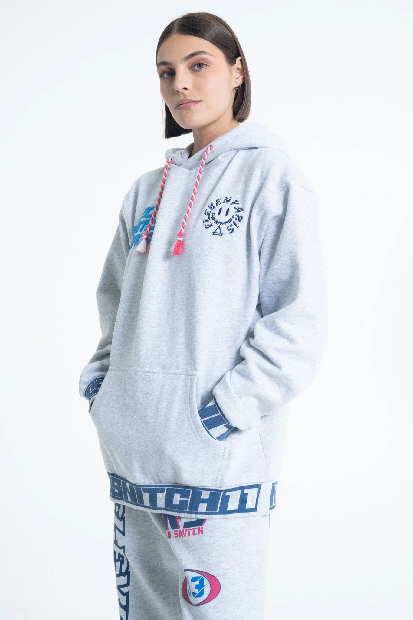 Sweat Sliman - Light Grey Melanged - Image 7