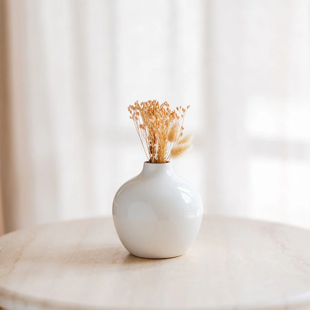Soliflore En Céramique Mediterranea - Blanc - Image 2