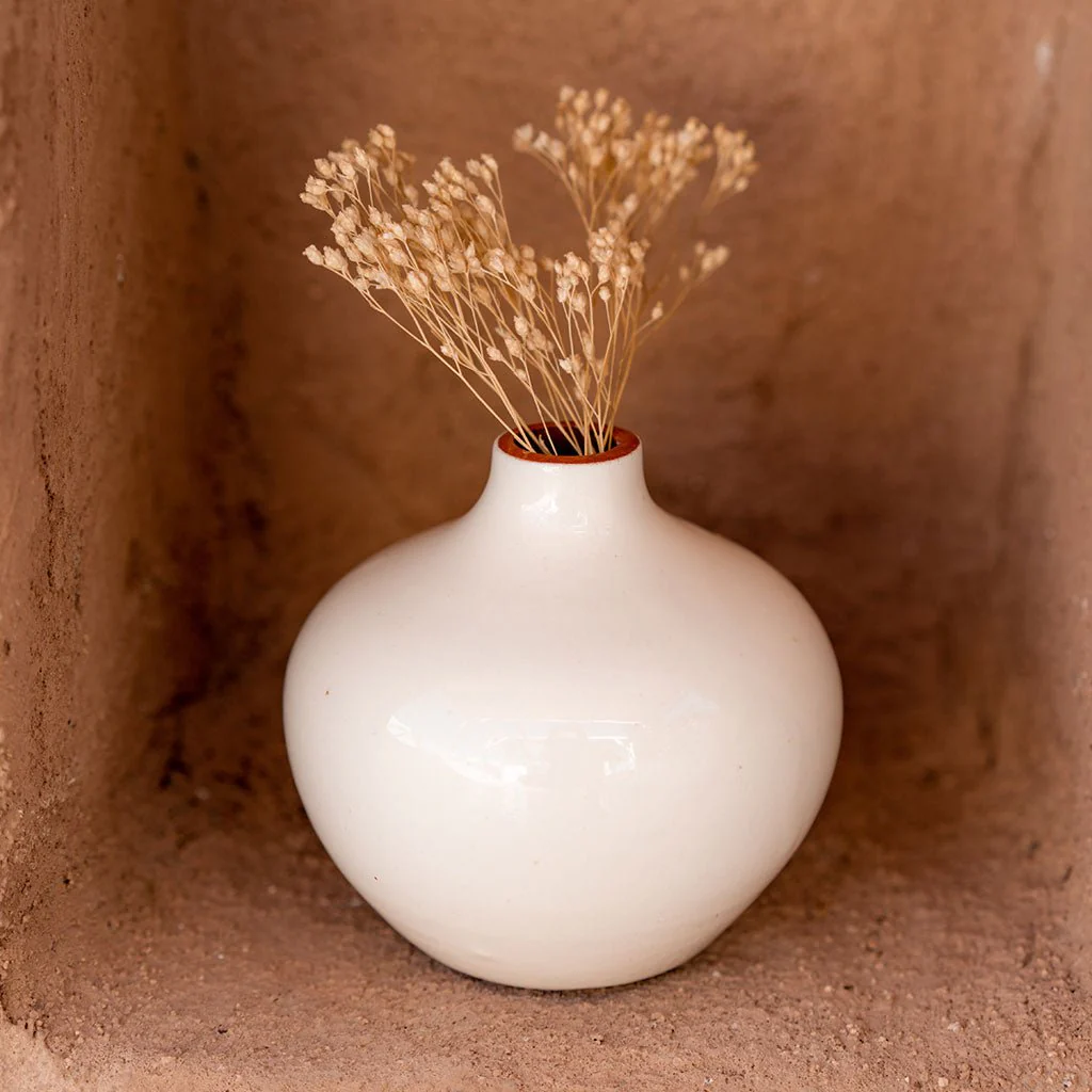 Soliflore En Céramique Mediterranea - Blanc - Image 4