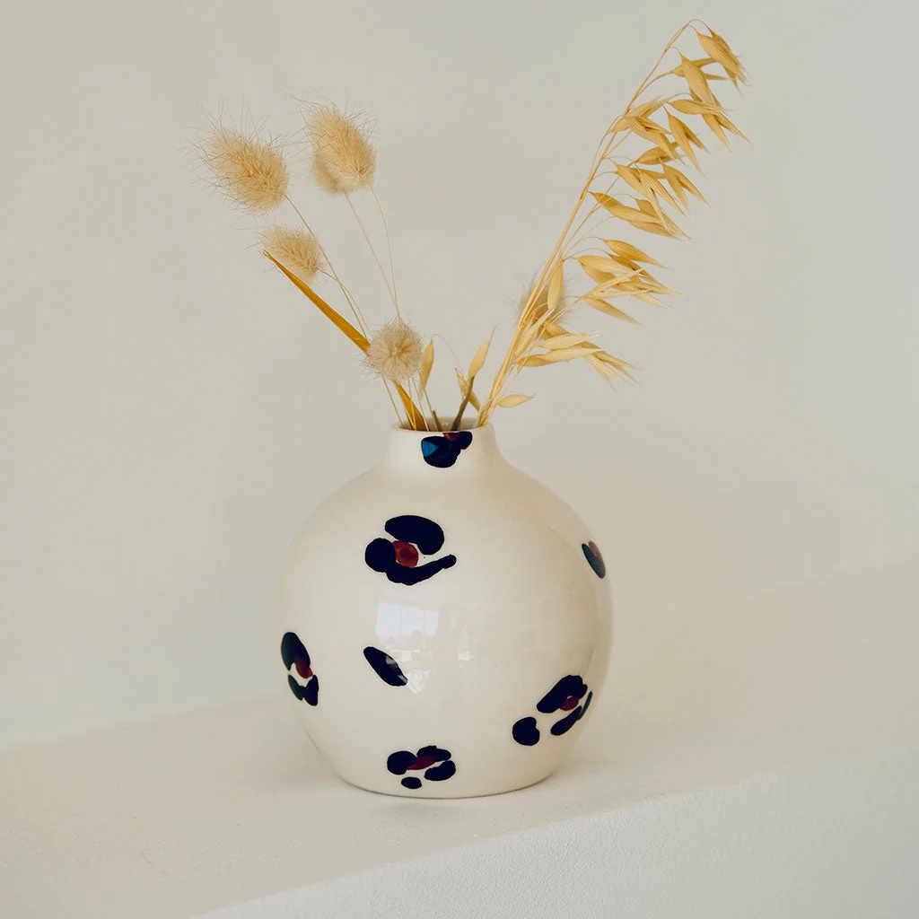 Soliflore En Céramique Mediterranea - Léopard - Image 3