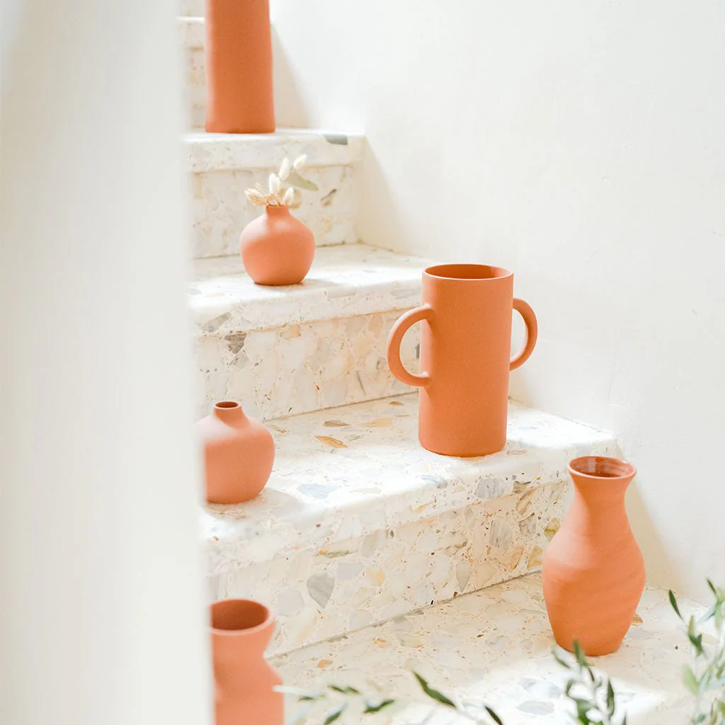 Soliflore En Céramique Mediterranea - Terracotta - Image 6
