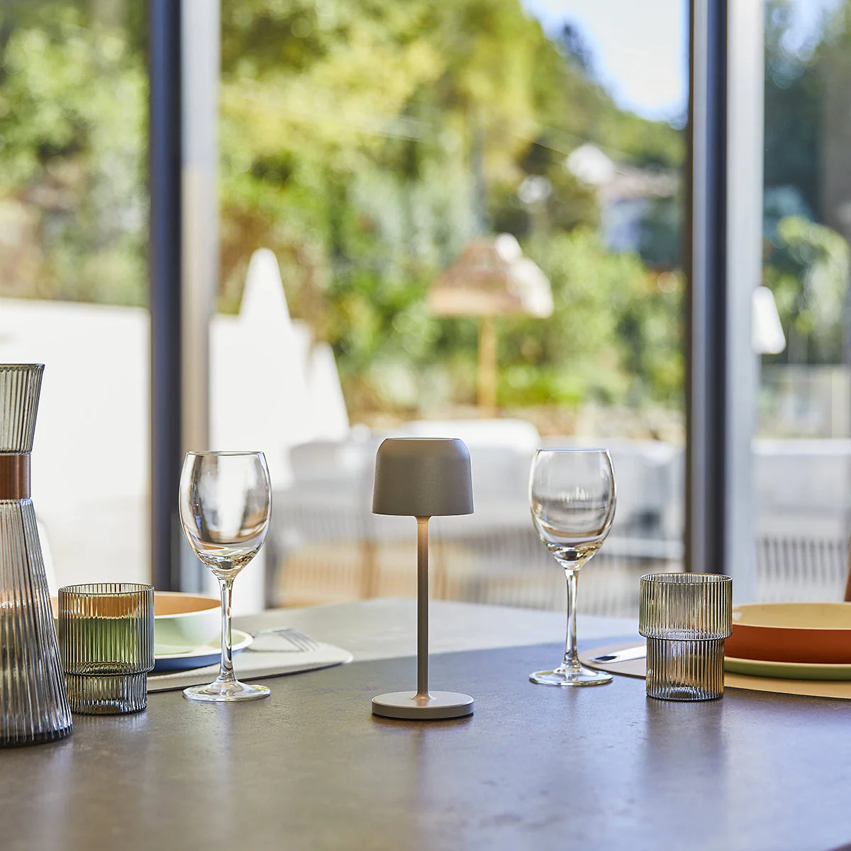 Lampe De Table Sans Fil - Sophia Grey - Image 2