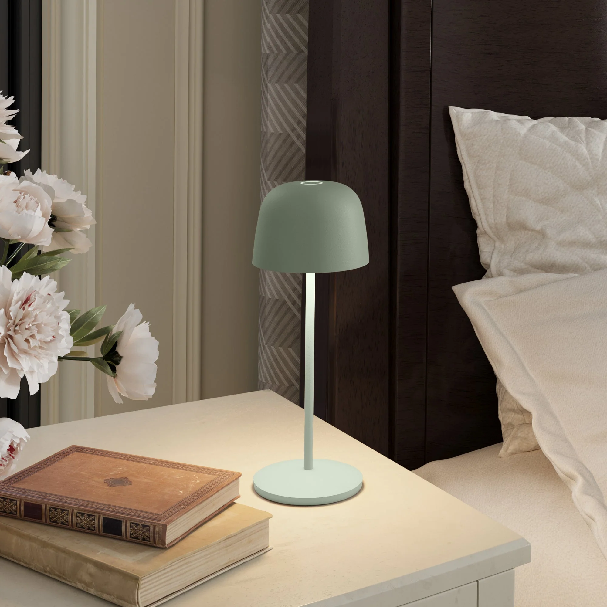 Lampe De Table Sans Fil - Sophia Olive - Image 3