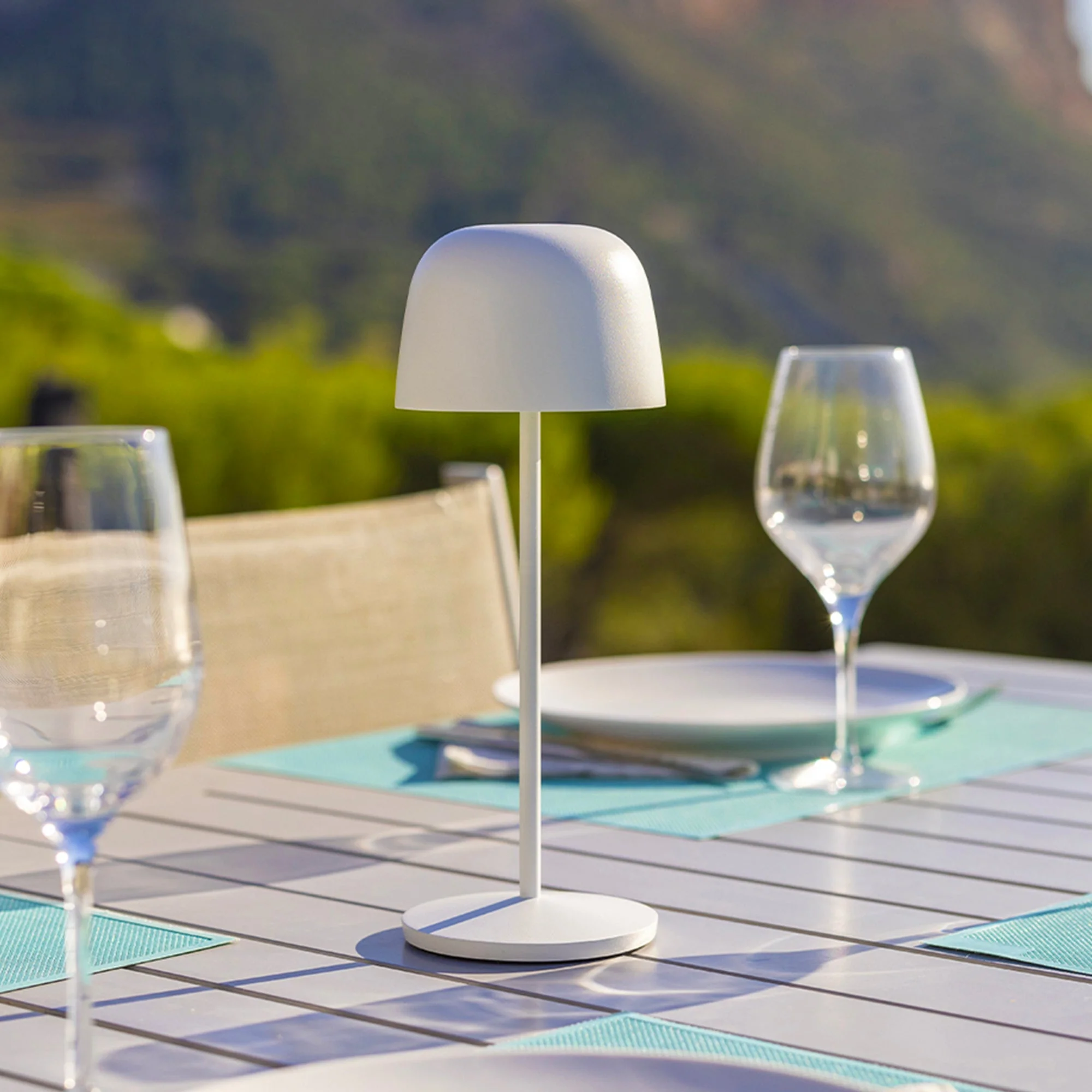 Lampe De Table Sans Fil - Sophia White - Image 2