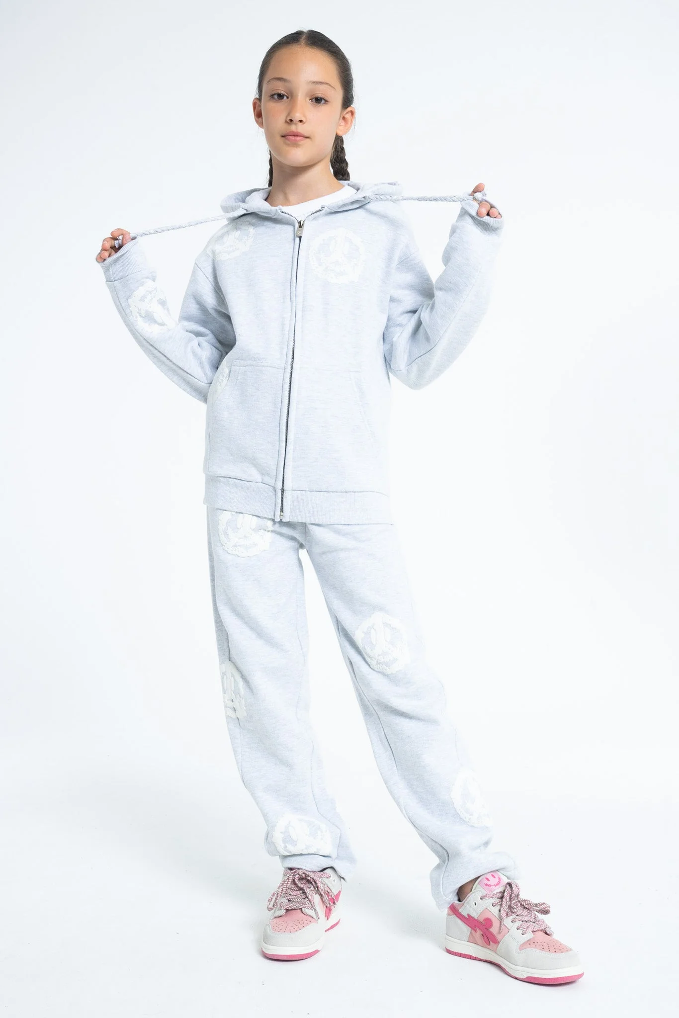 Sweat South K - Light Grey Melanged - Image 11