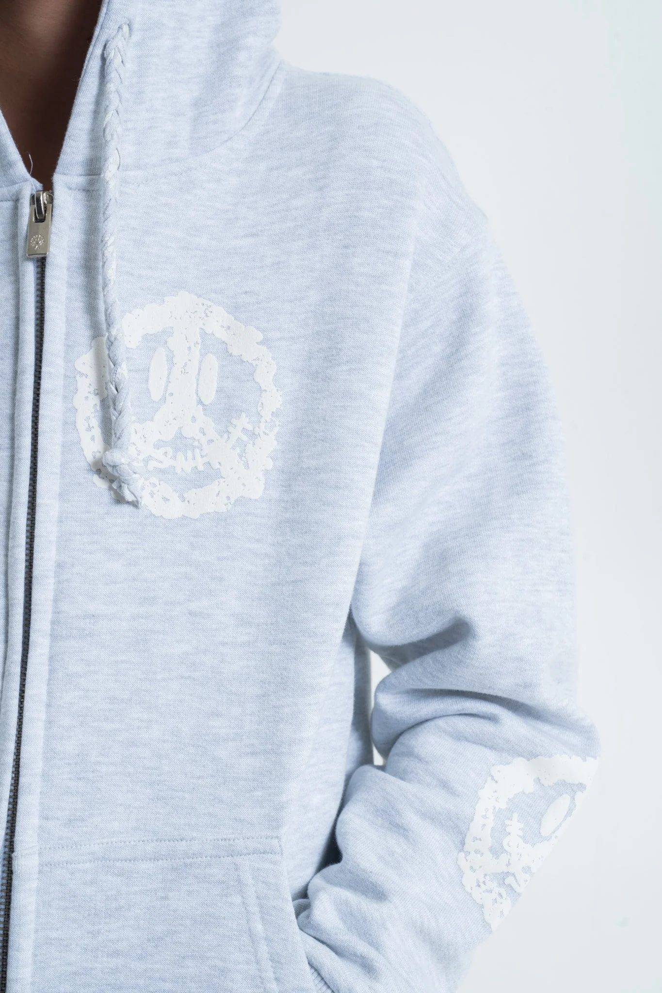 Sweat South K - Light Grey Melanged - Image 4