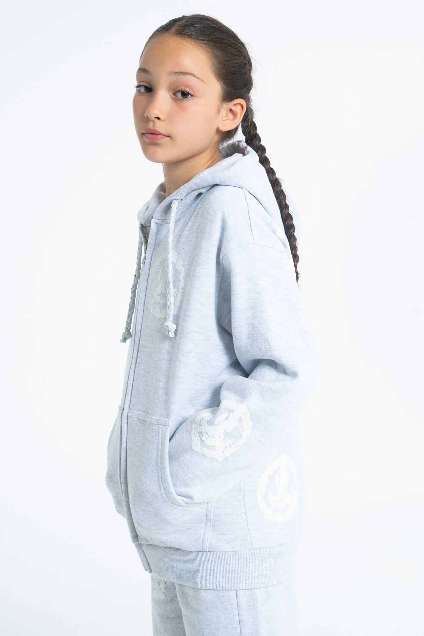 Sweat South K - Light Grey Melanged - Image 8