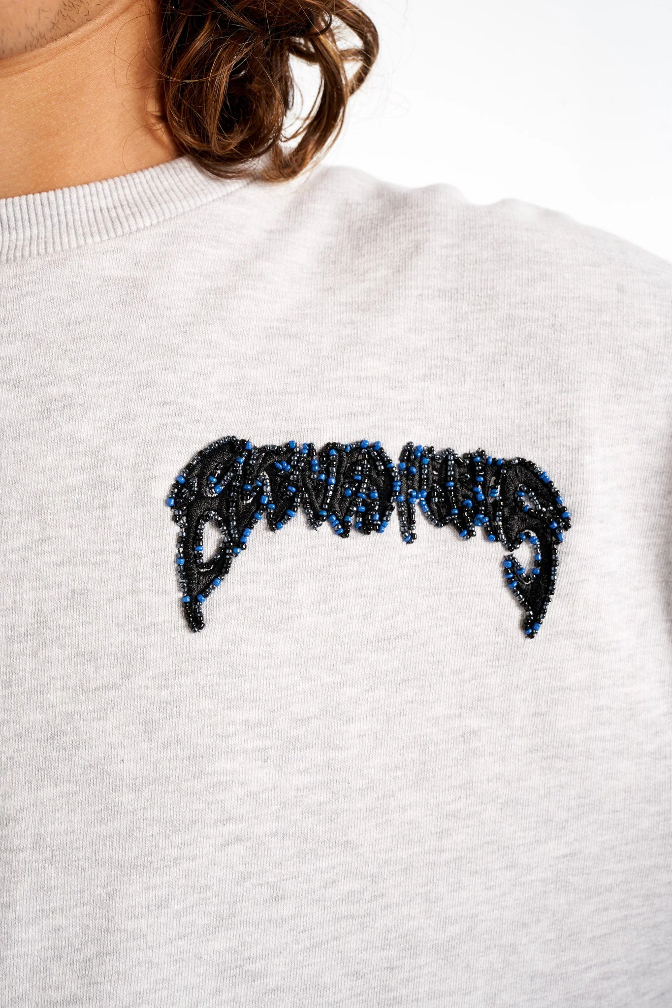 Sweat Stan - Light Grey Melanged - Image 4