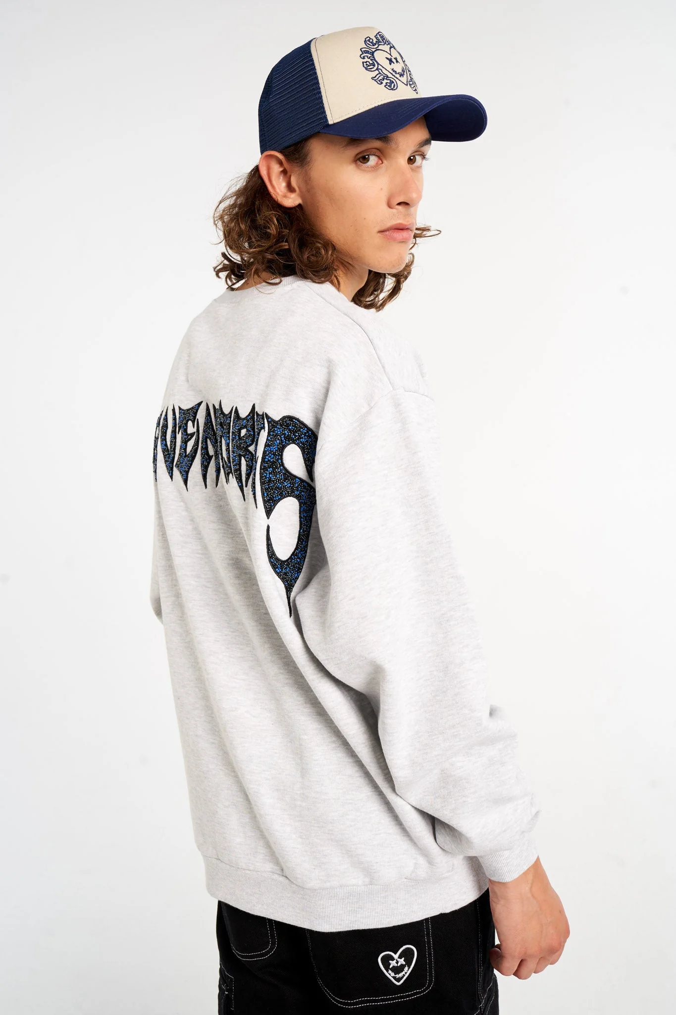 Sweat Stan - Light Grey Melanged - Image 5