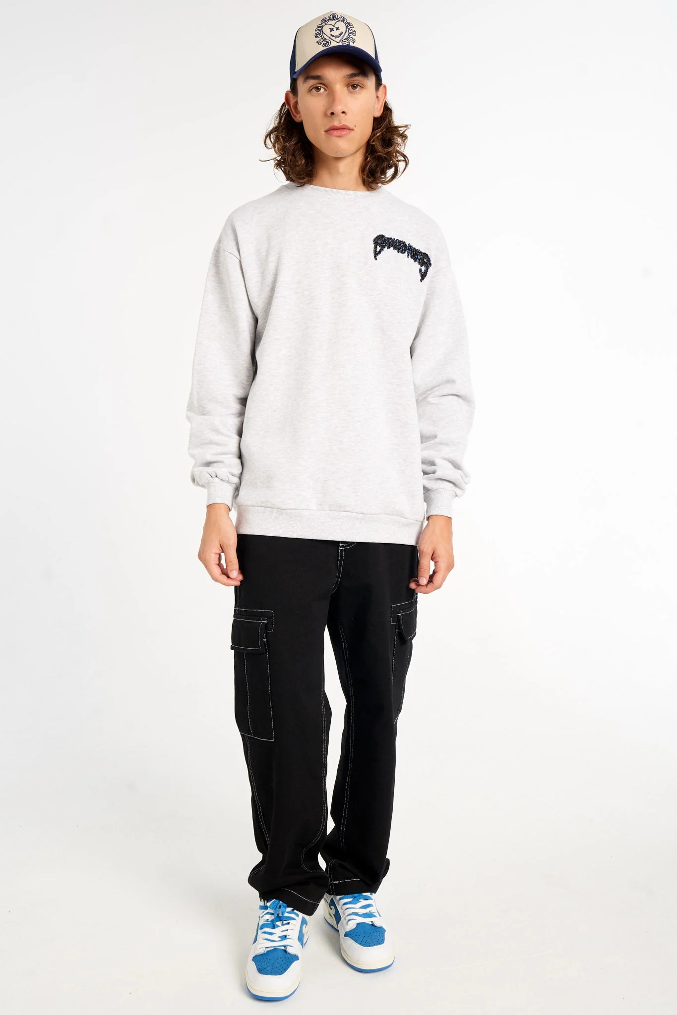 Sweat Stan - Light Grey Melanged - Image 6