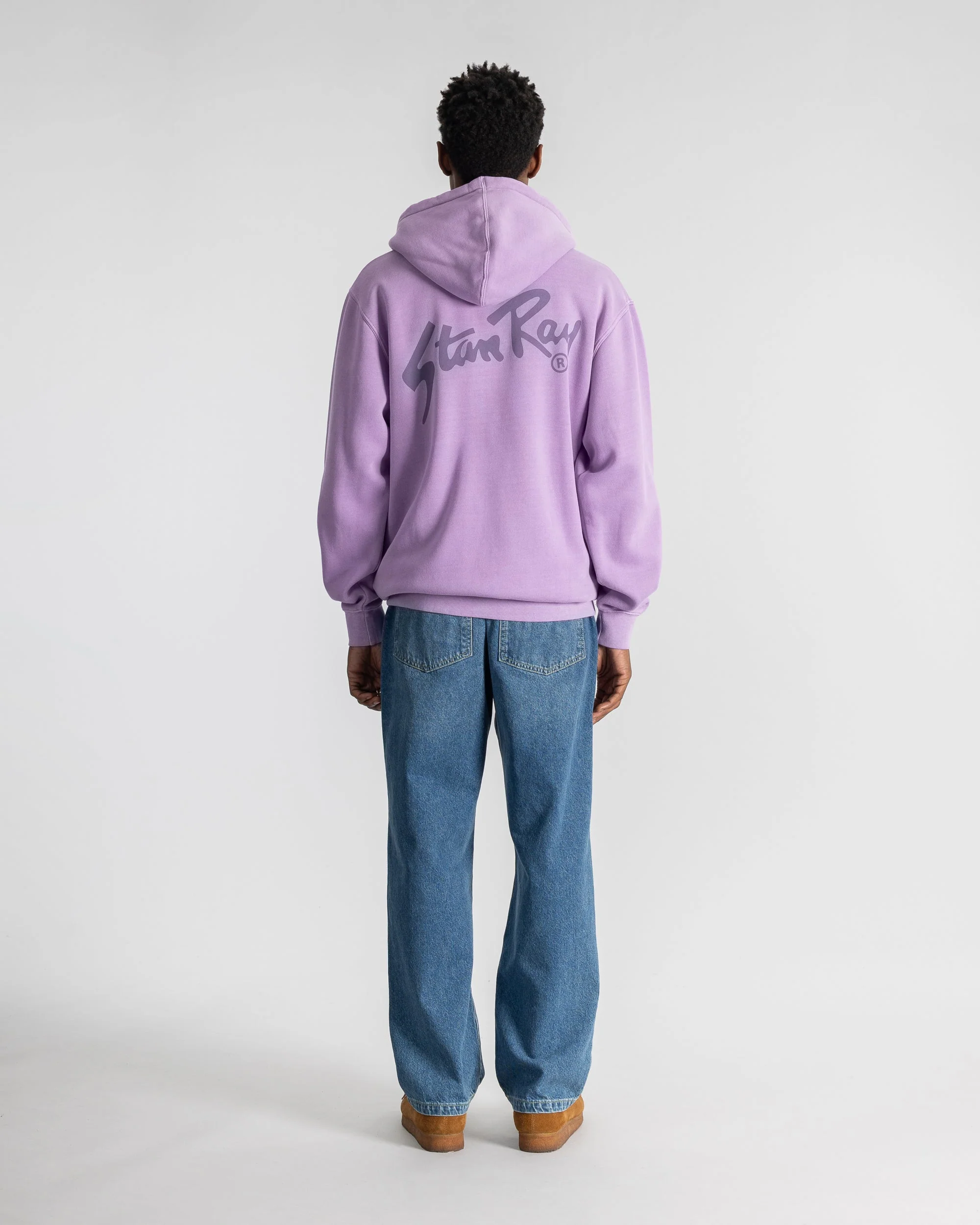 Stan OG Zip Hood - Washed Lavendar - Image 7
