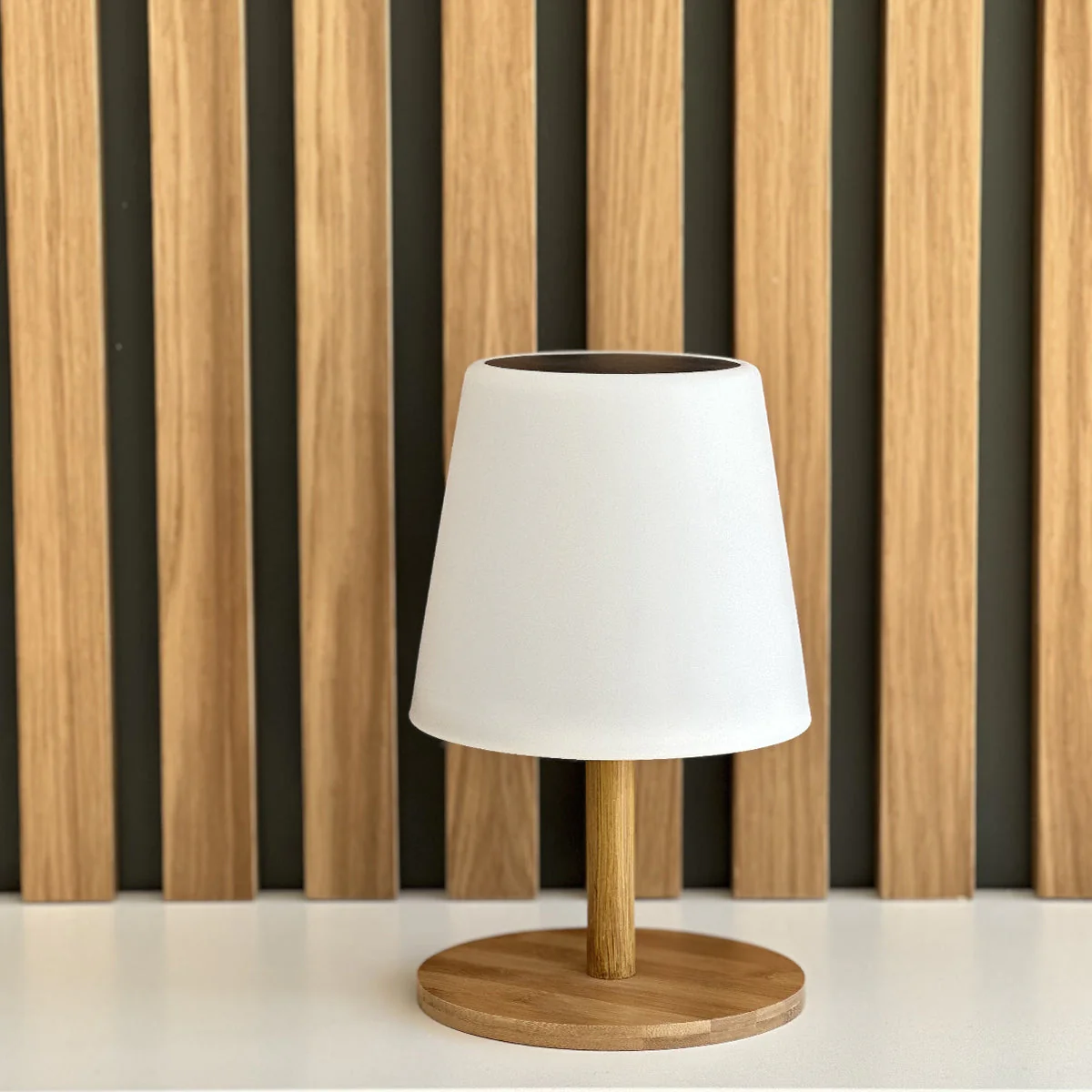 Lampe De Table Solaire - Standy Mini Wood Solar - Image 3