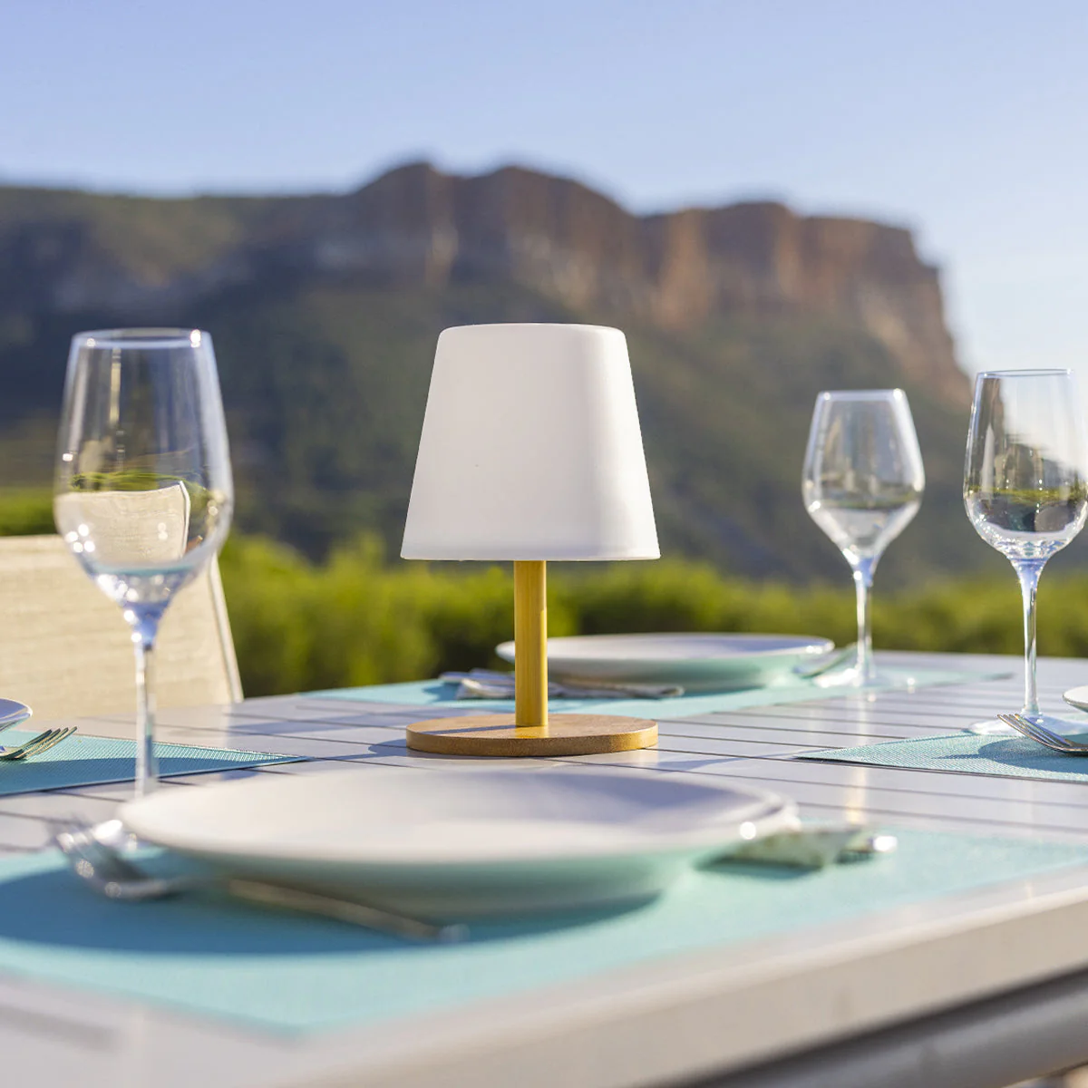 Lampe De Table Solaire - Standy Mini Wood Solar - Image 4