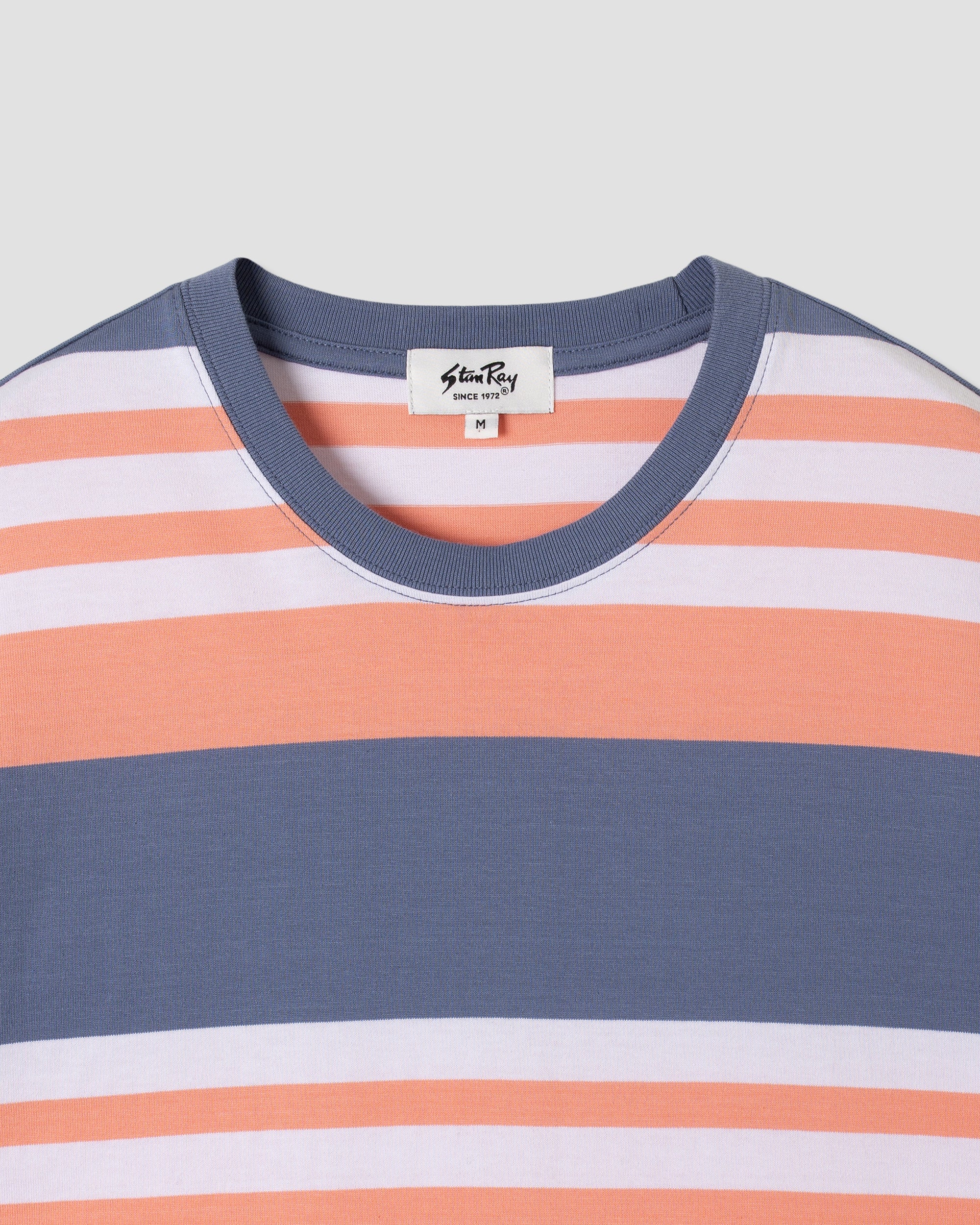 Stripe Tee - Washed Red - Image 3