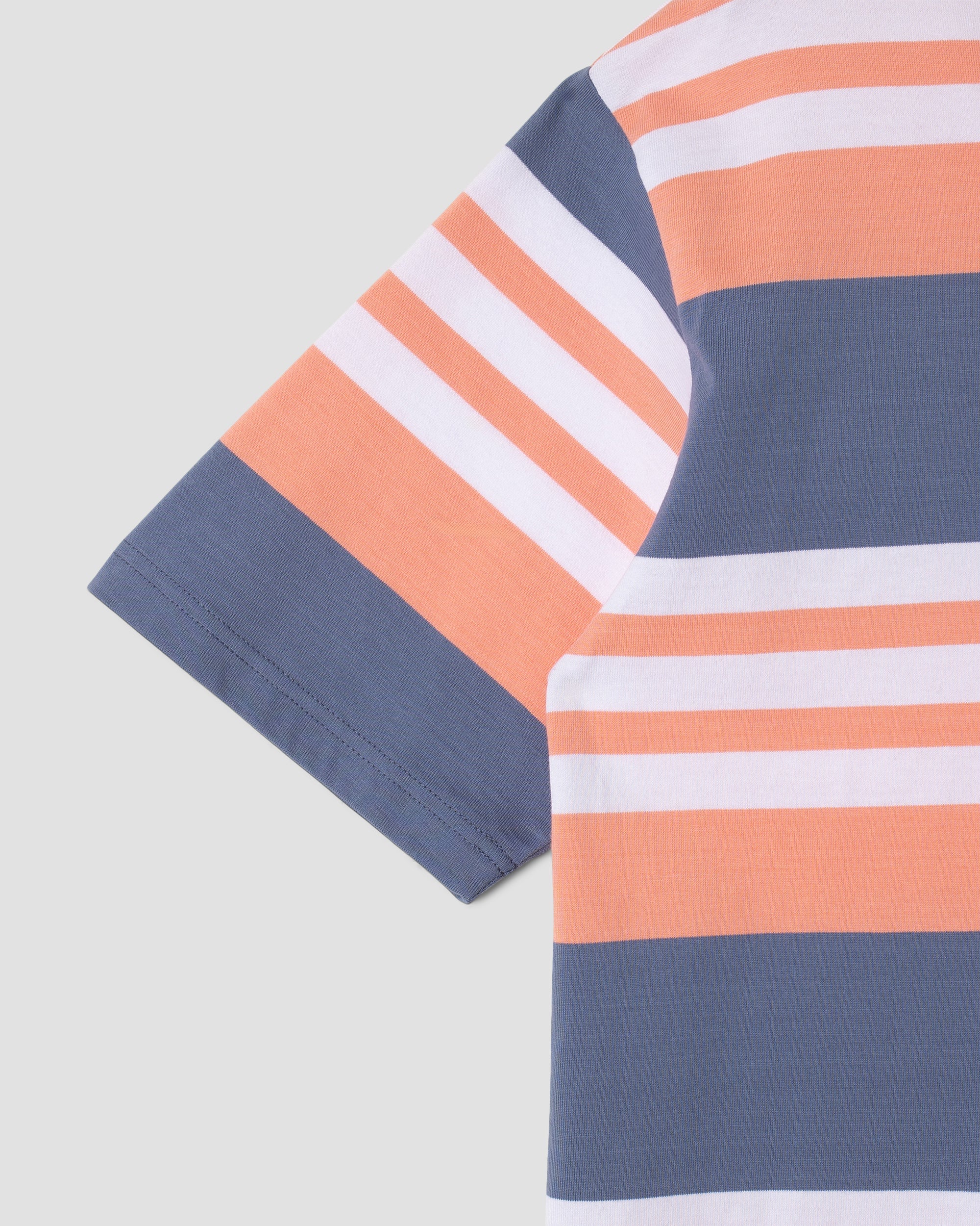 Stripe Tee - Washed Red - Image 4