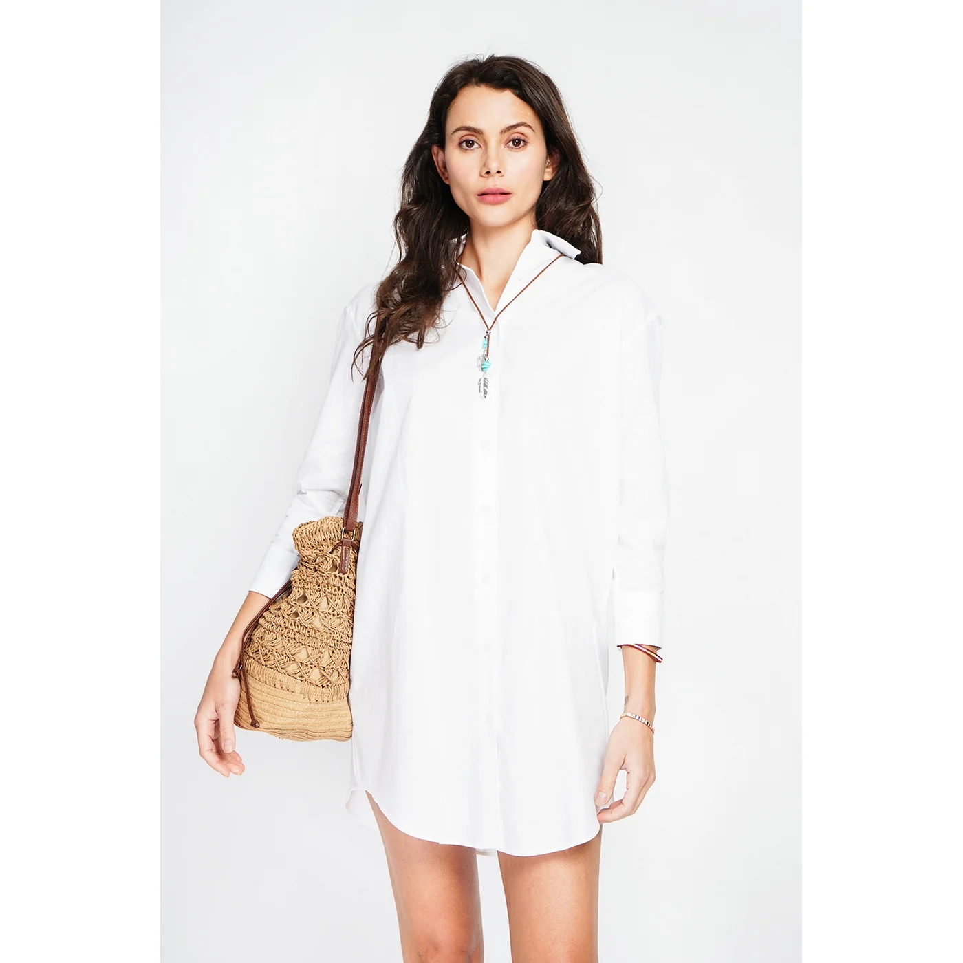 Robe - Blanc - Image 3