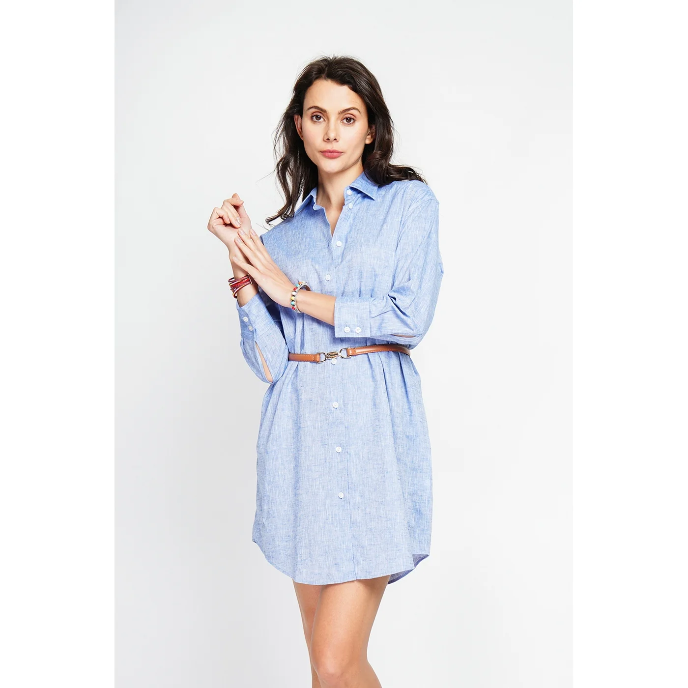 Robe - Bleu Jeans - Image 5
