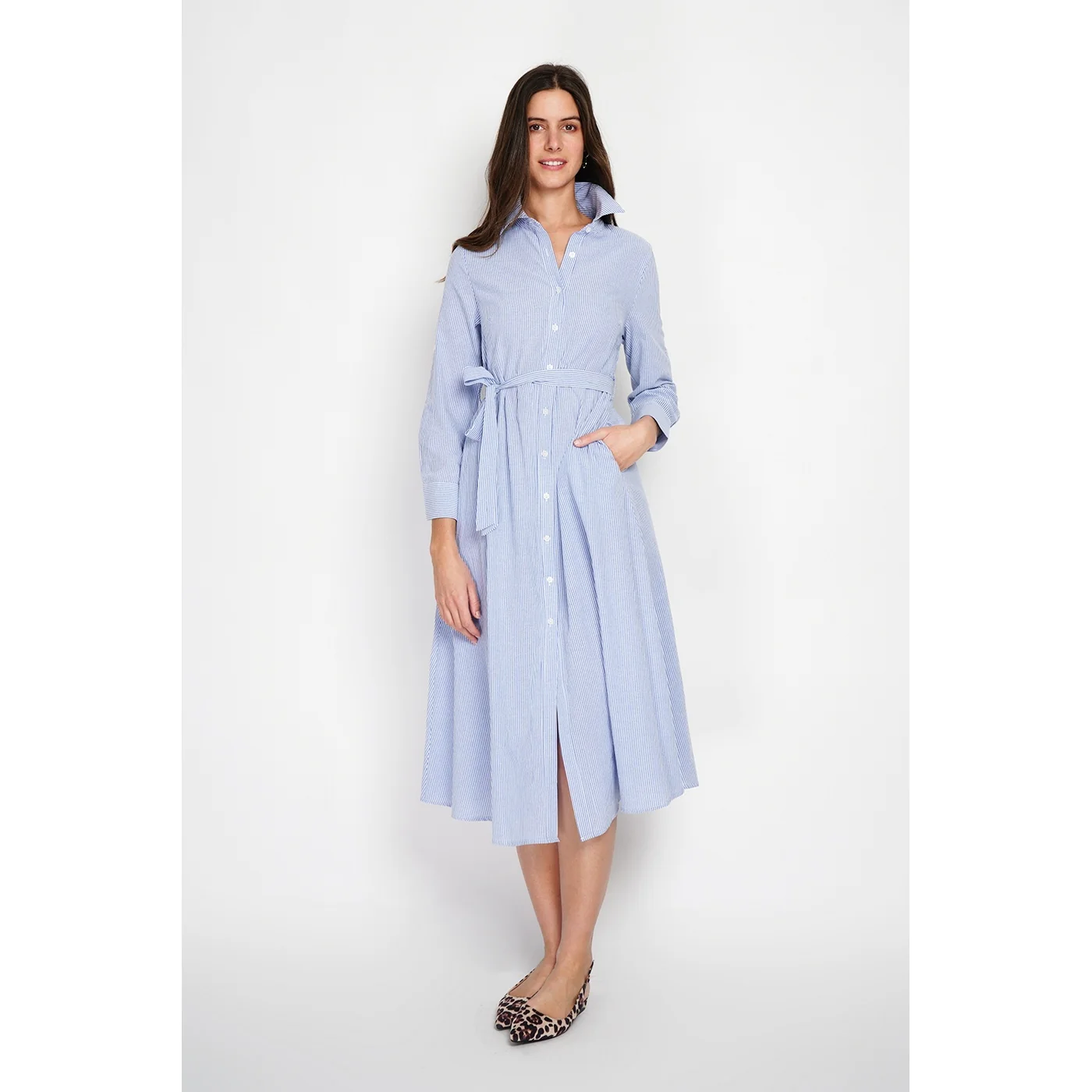 Robe - Bleu Jeans - Image 4