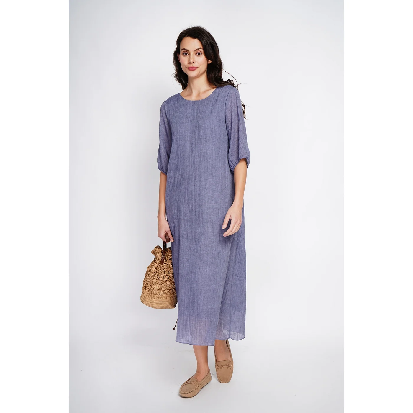 Robe - Bleu Jeans - Image 2