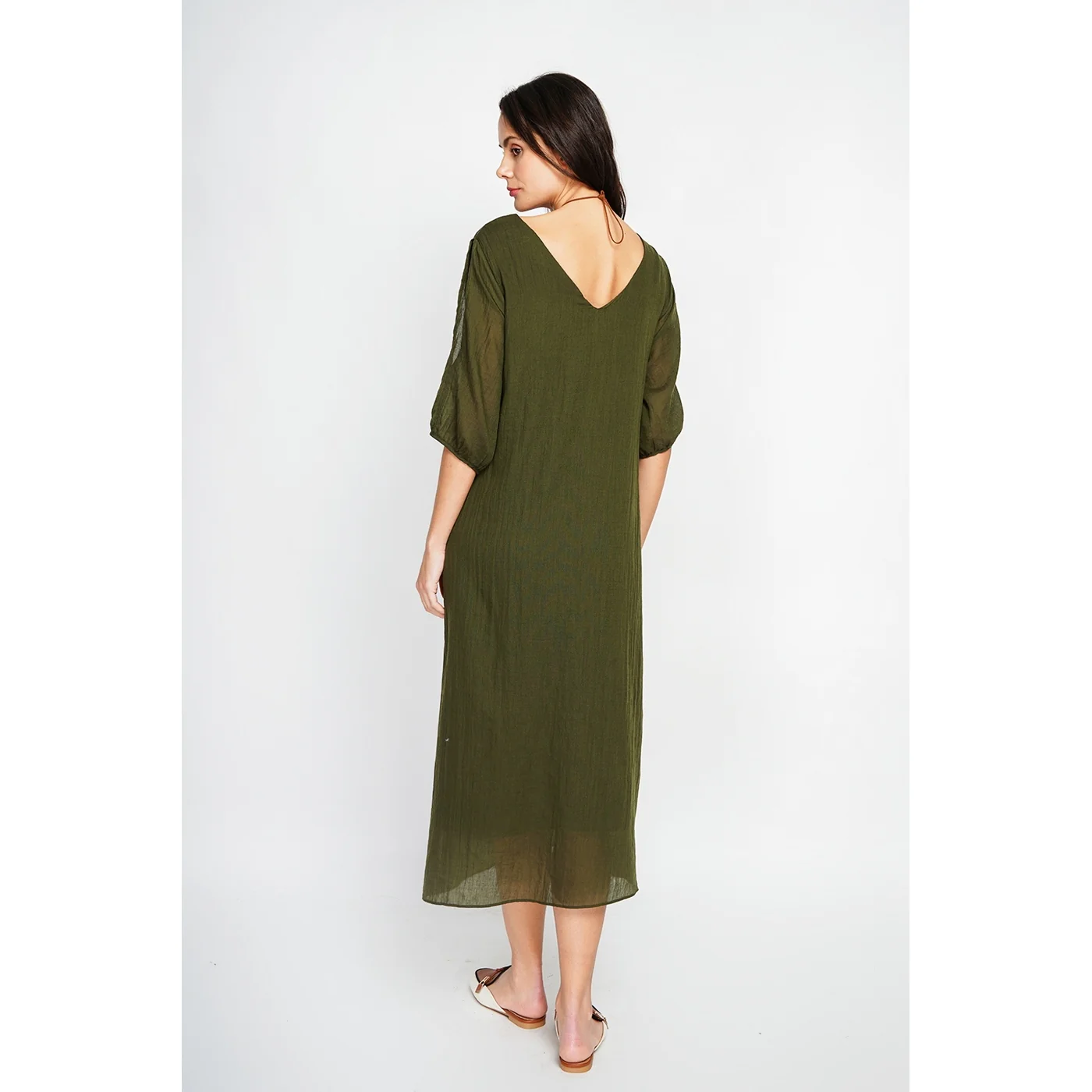 Robe - Kaki Claire - Image 4