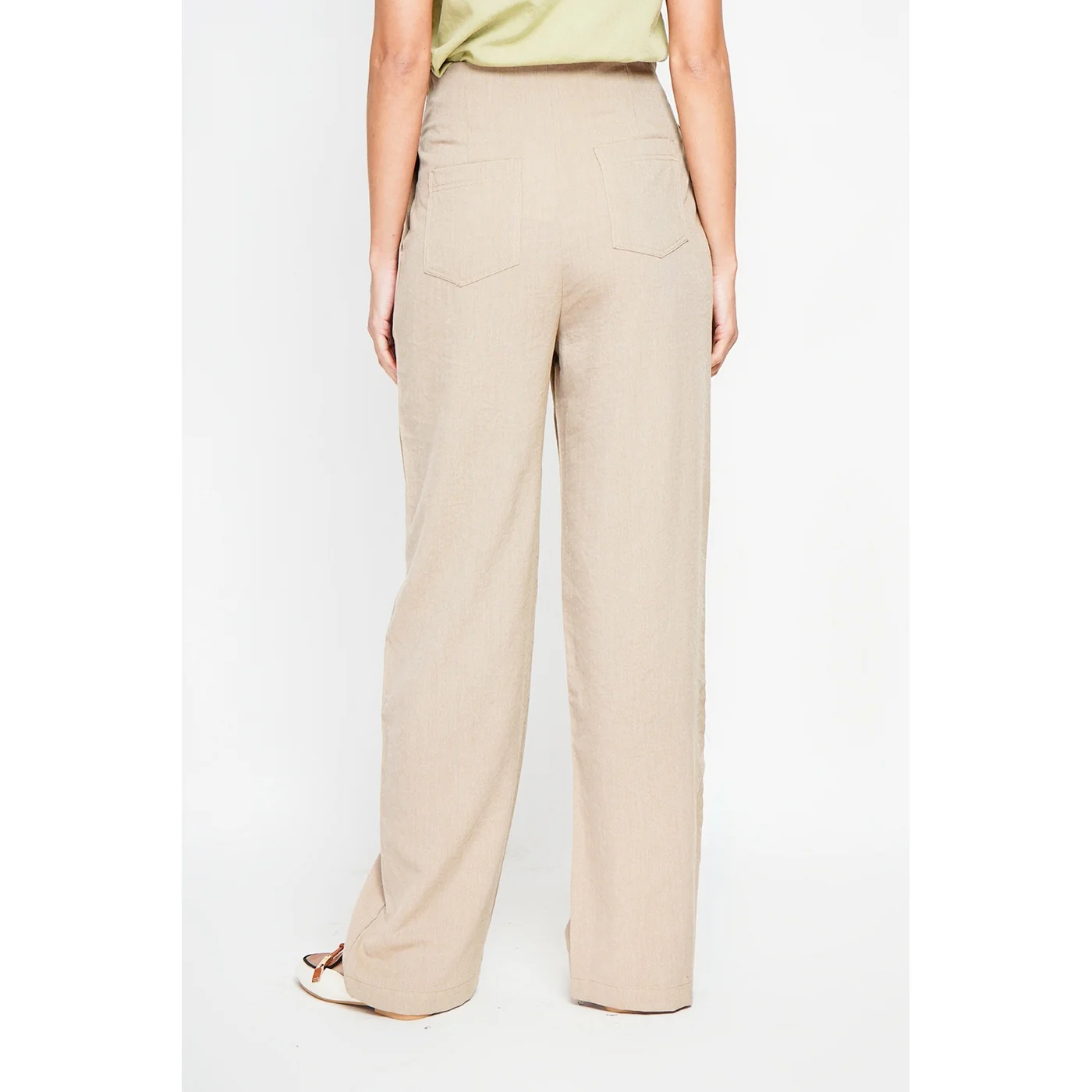Pantalon - Camel - Image 3