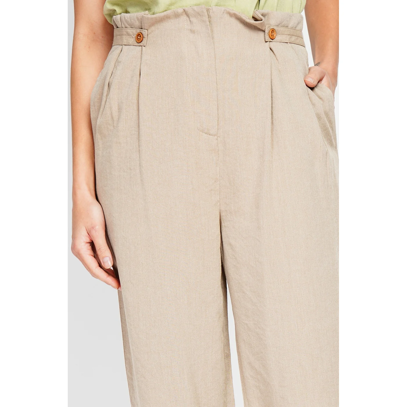 Pantalon - Camel - Image 4