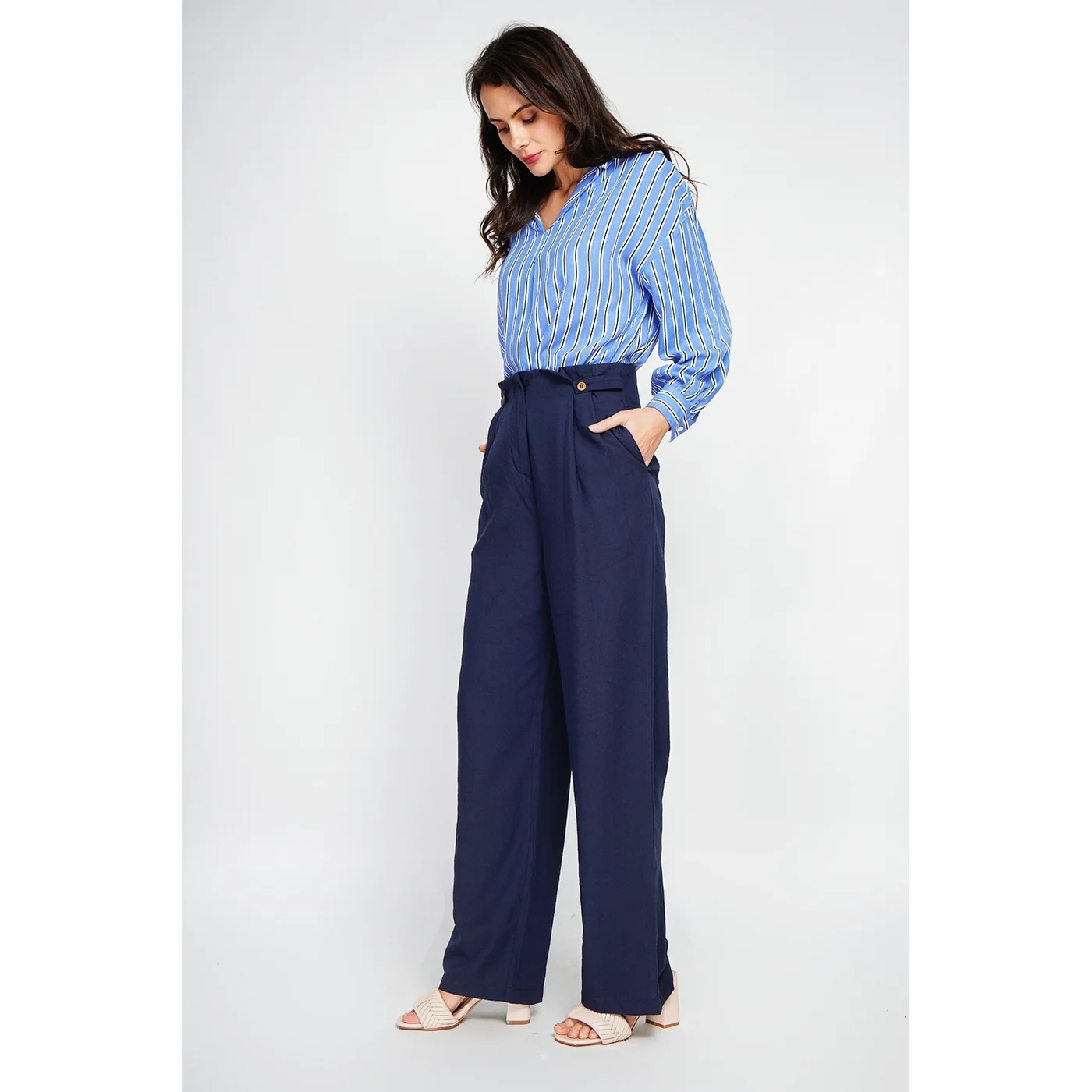 Pantalon - Marine - Image 2