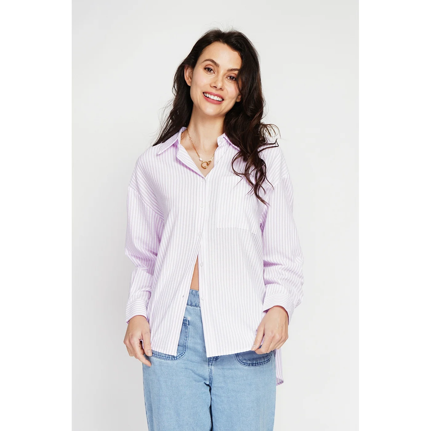 Chemise - Lilas - Image 2
