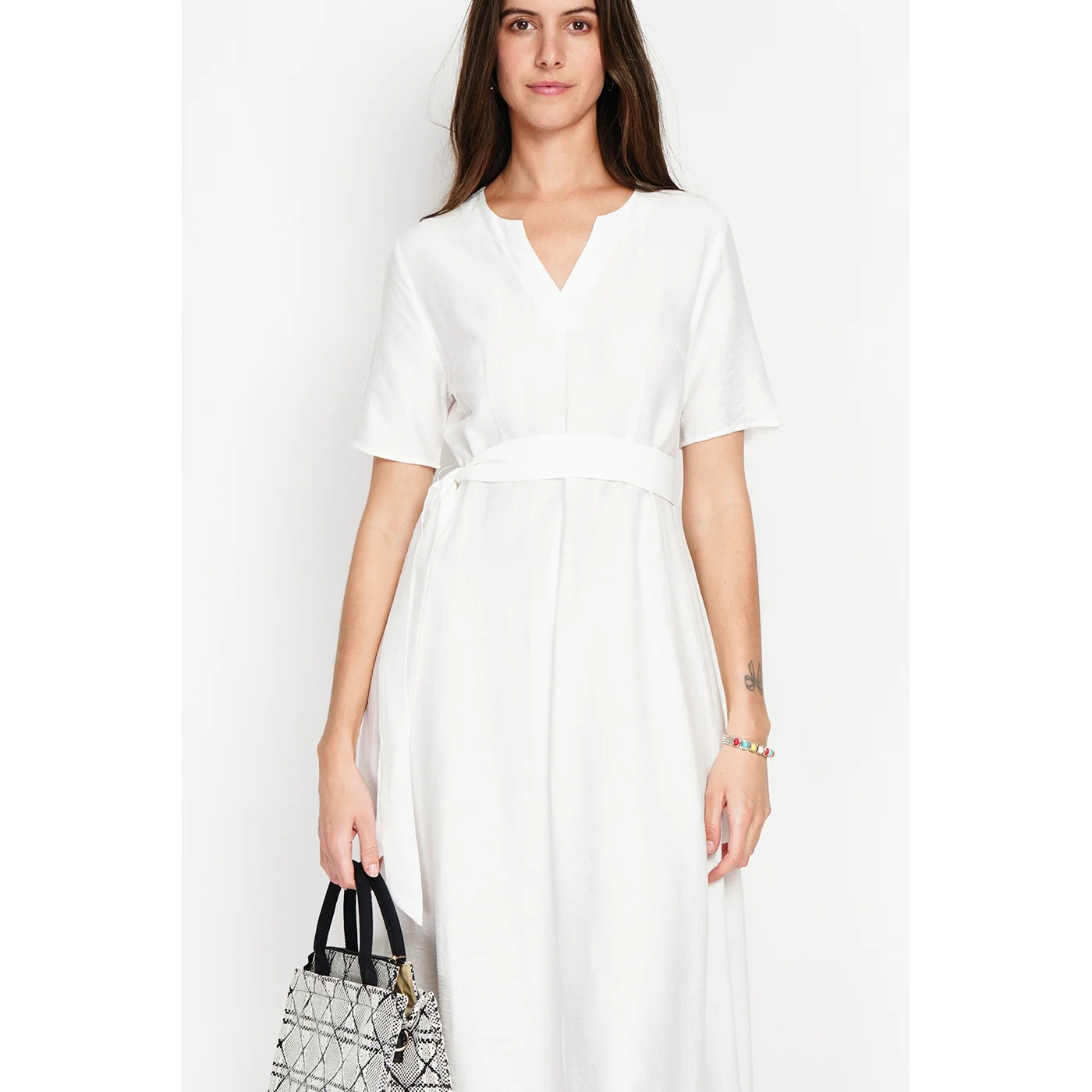 Robe - Blanc - Image 3