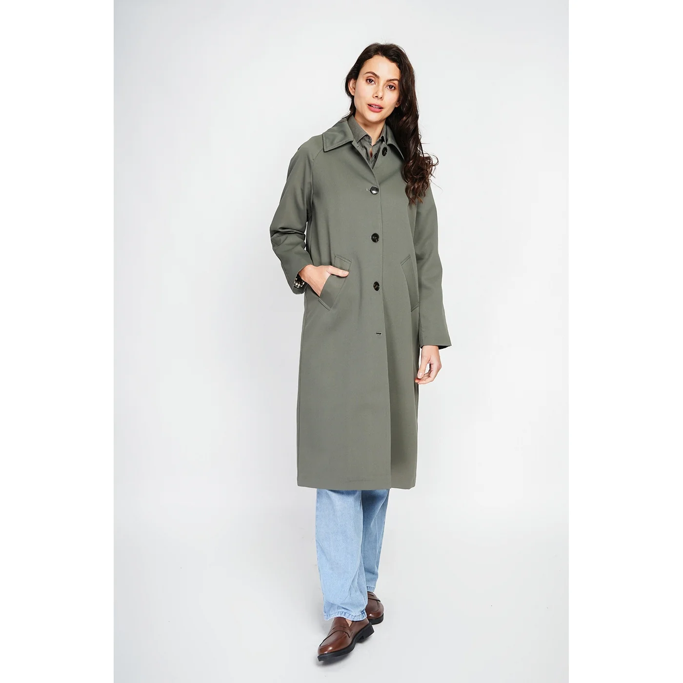 Trench - Kaki Claire - Image 3