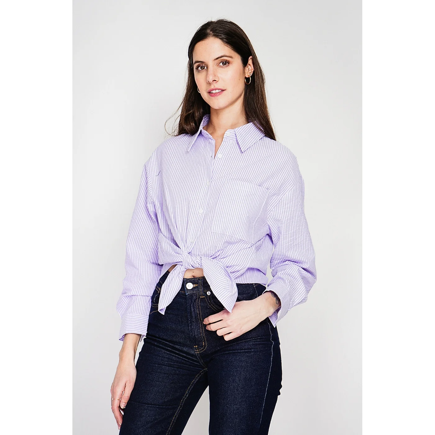 Chemise - Lilas - Image 4