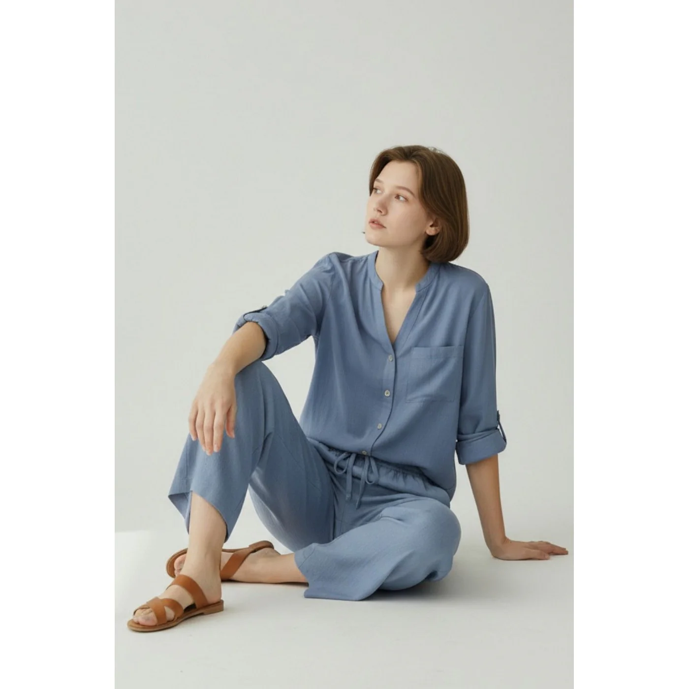 Pantalon - Bleu Jeans - Image 4