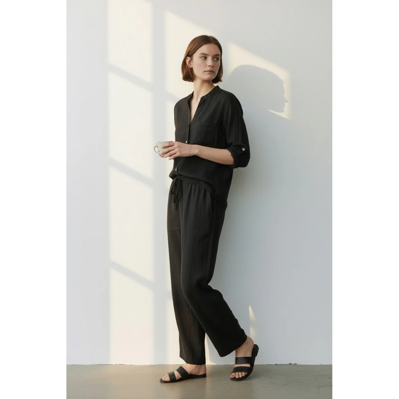 Pantalon - Noir - Image 3
