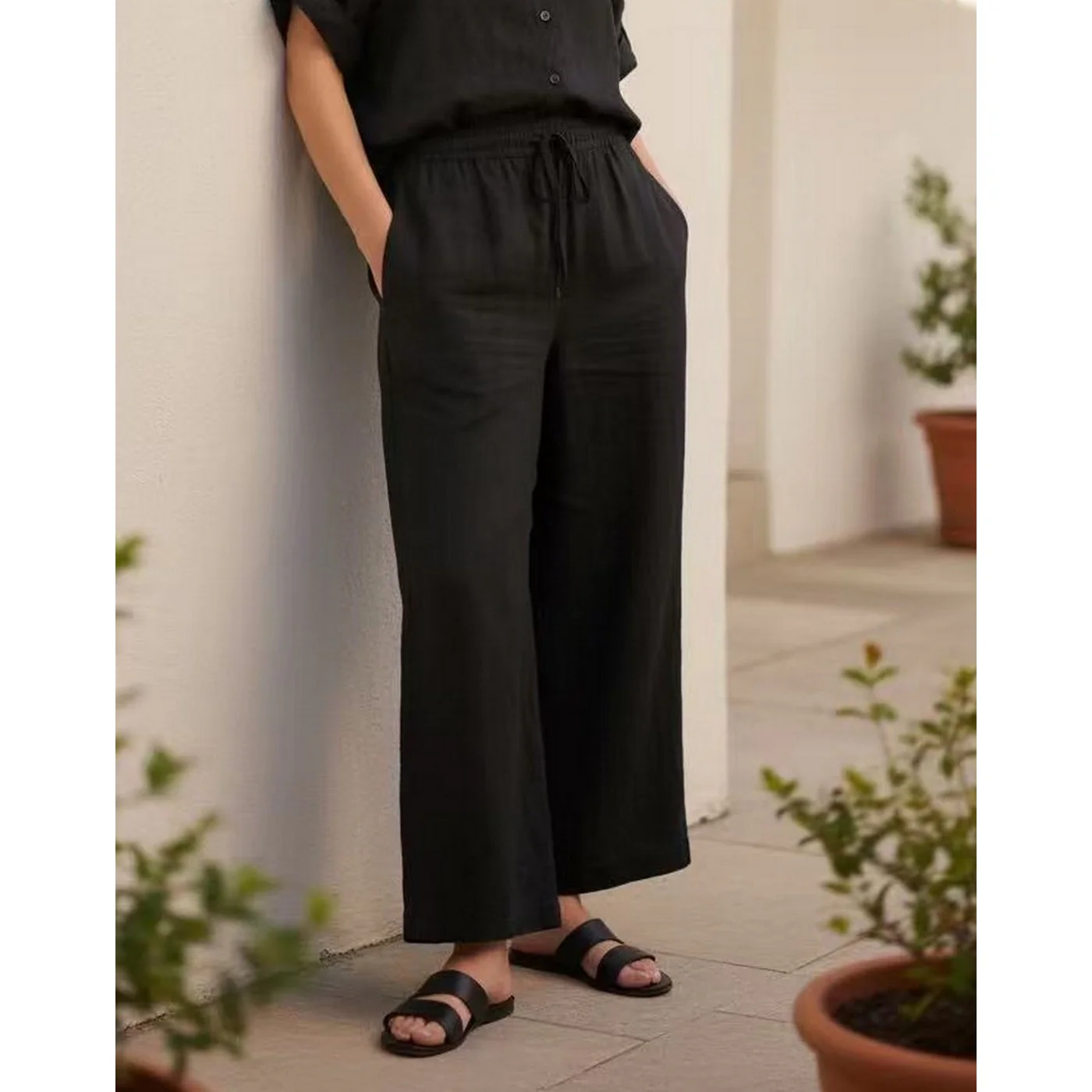 Pantalon - Noir - Image 4