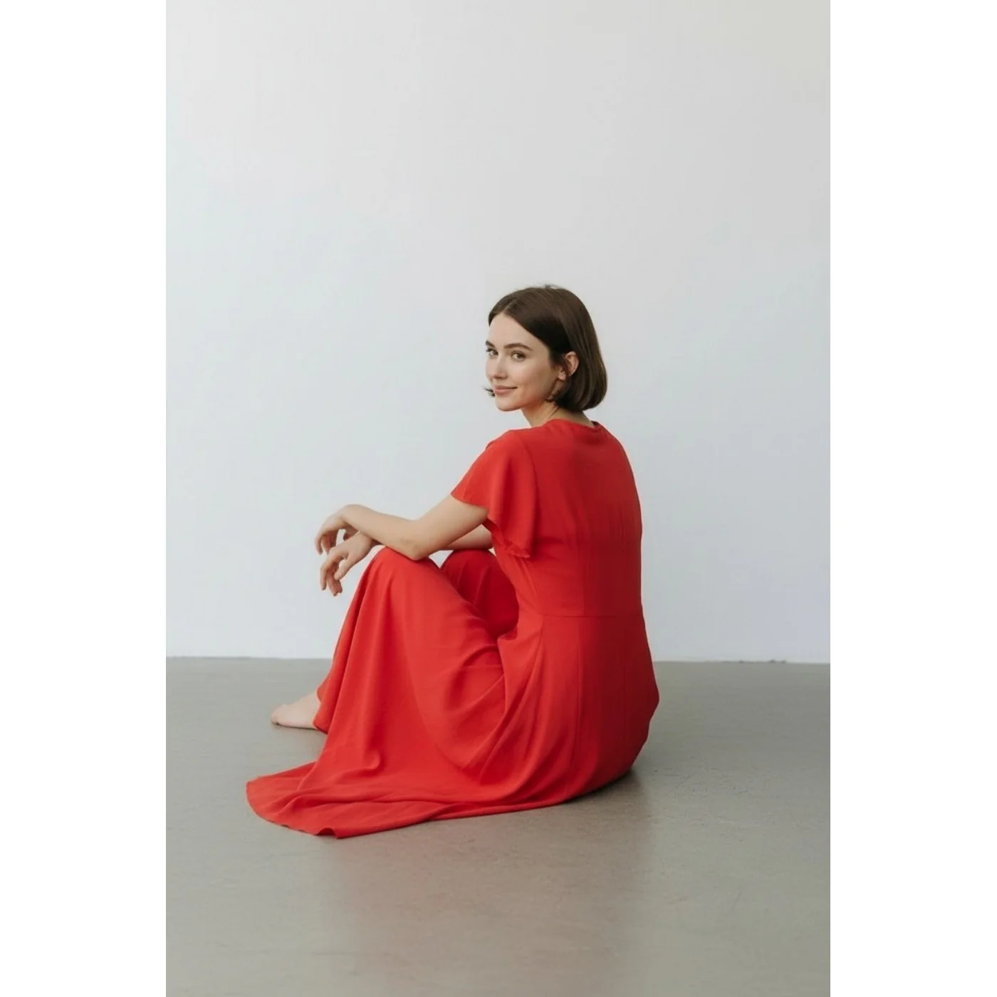 Robe - Rouge - Image 2