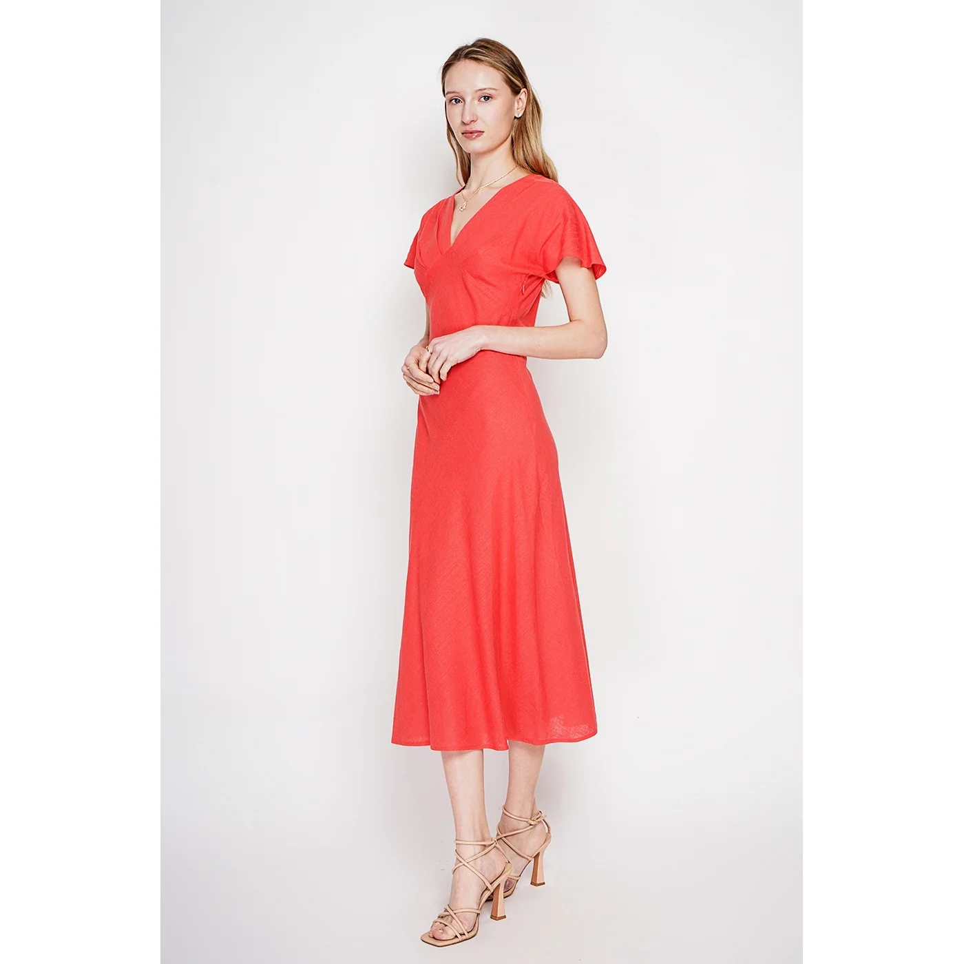 Robe - Rouge - Image 5