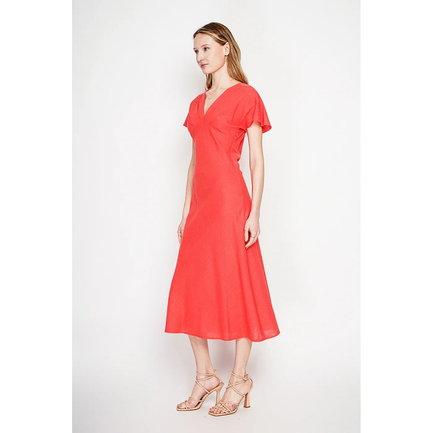 Robe - Rouge - Image 6