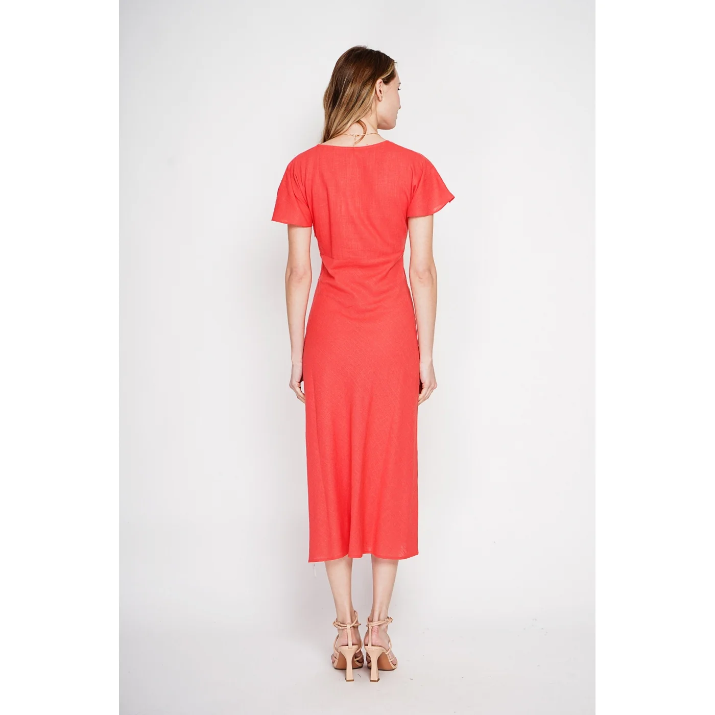 Robe - Rouge - Image 7