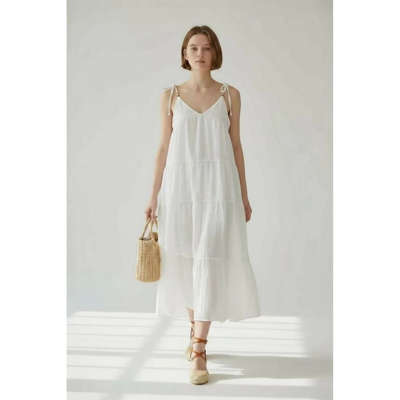 Robe - Blanc - Image 2