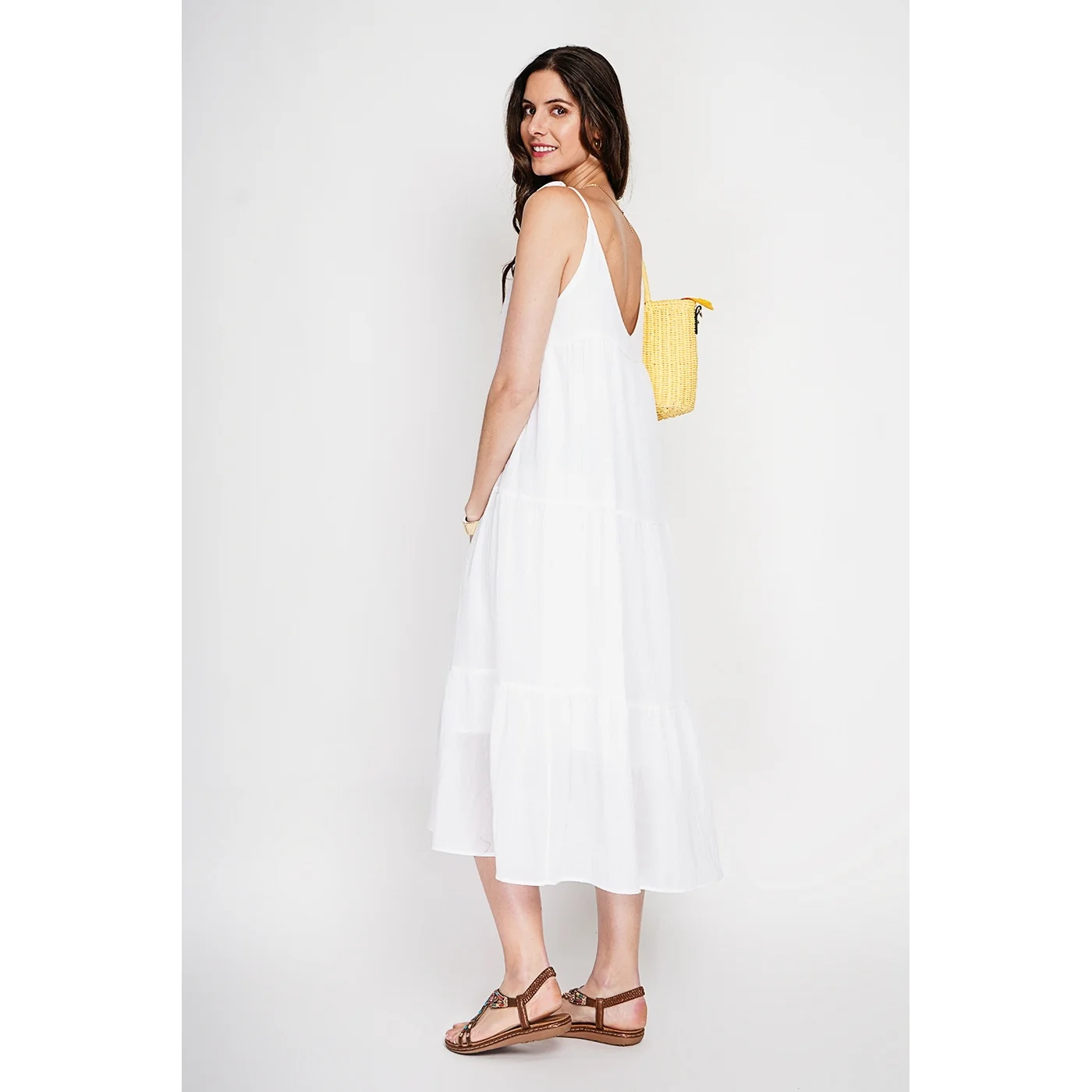Robe - Blanc - Image 9