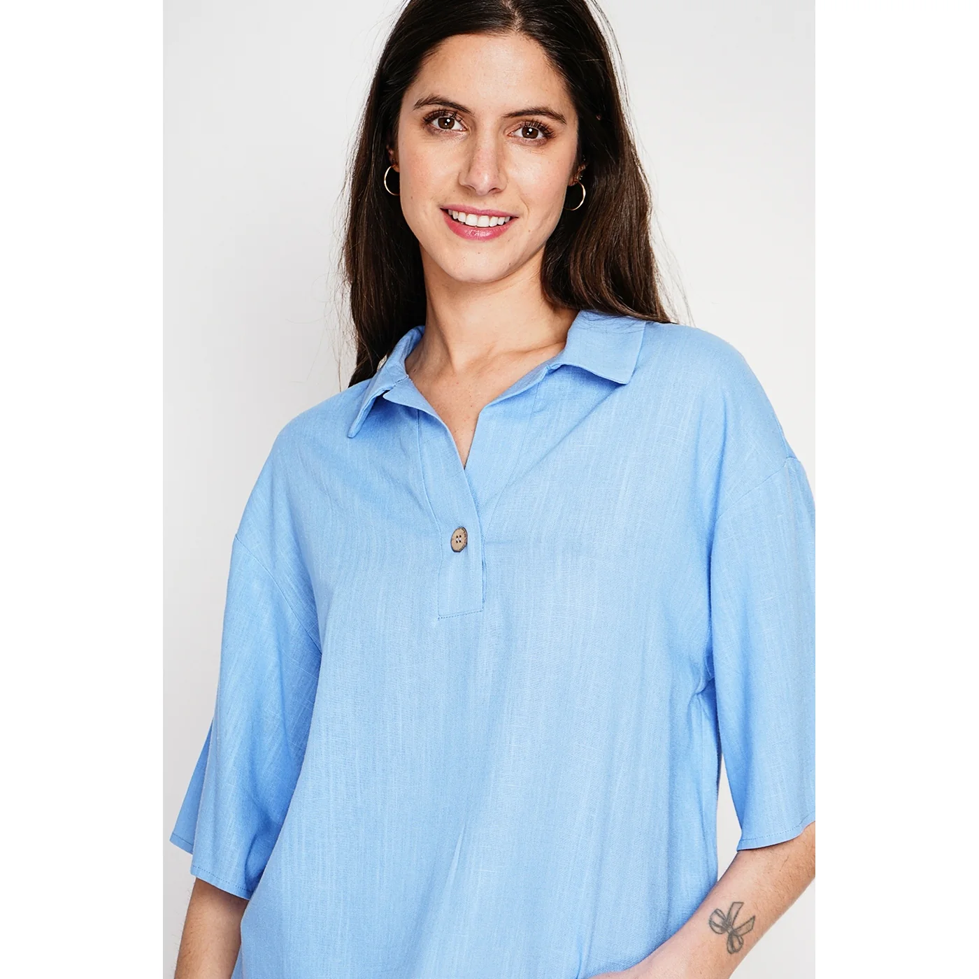 Blouse - Azur - Image 4