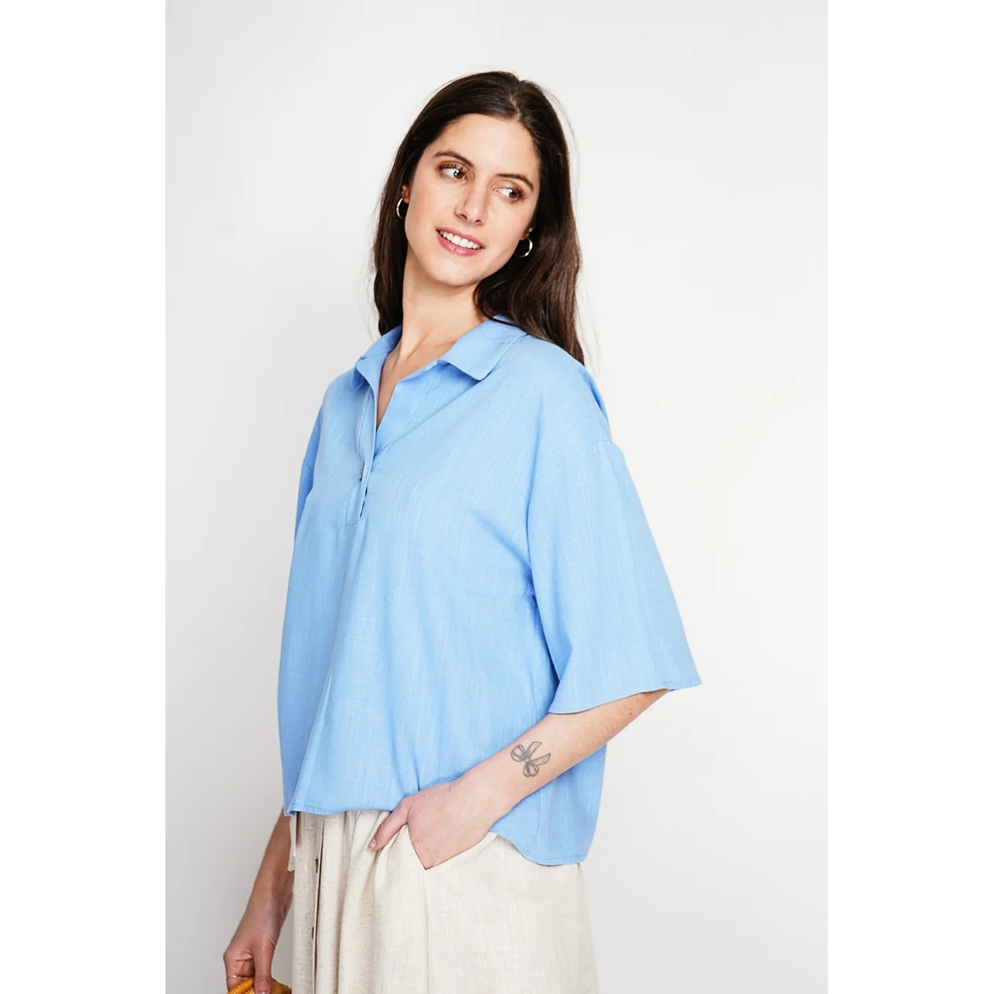 Blouse - Azur - Image 5
