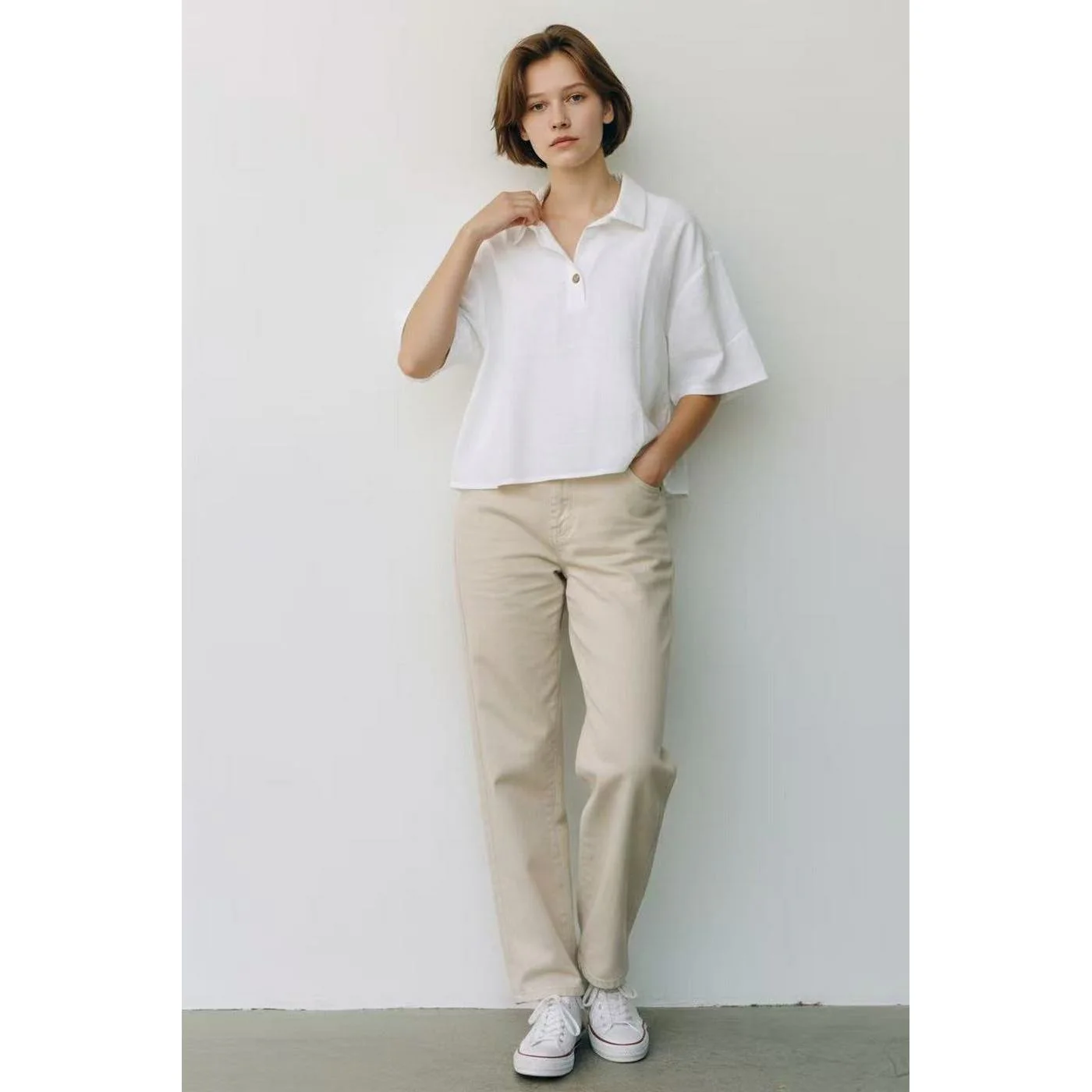 Blouse - Blanc - Image 2