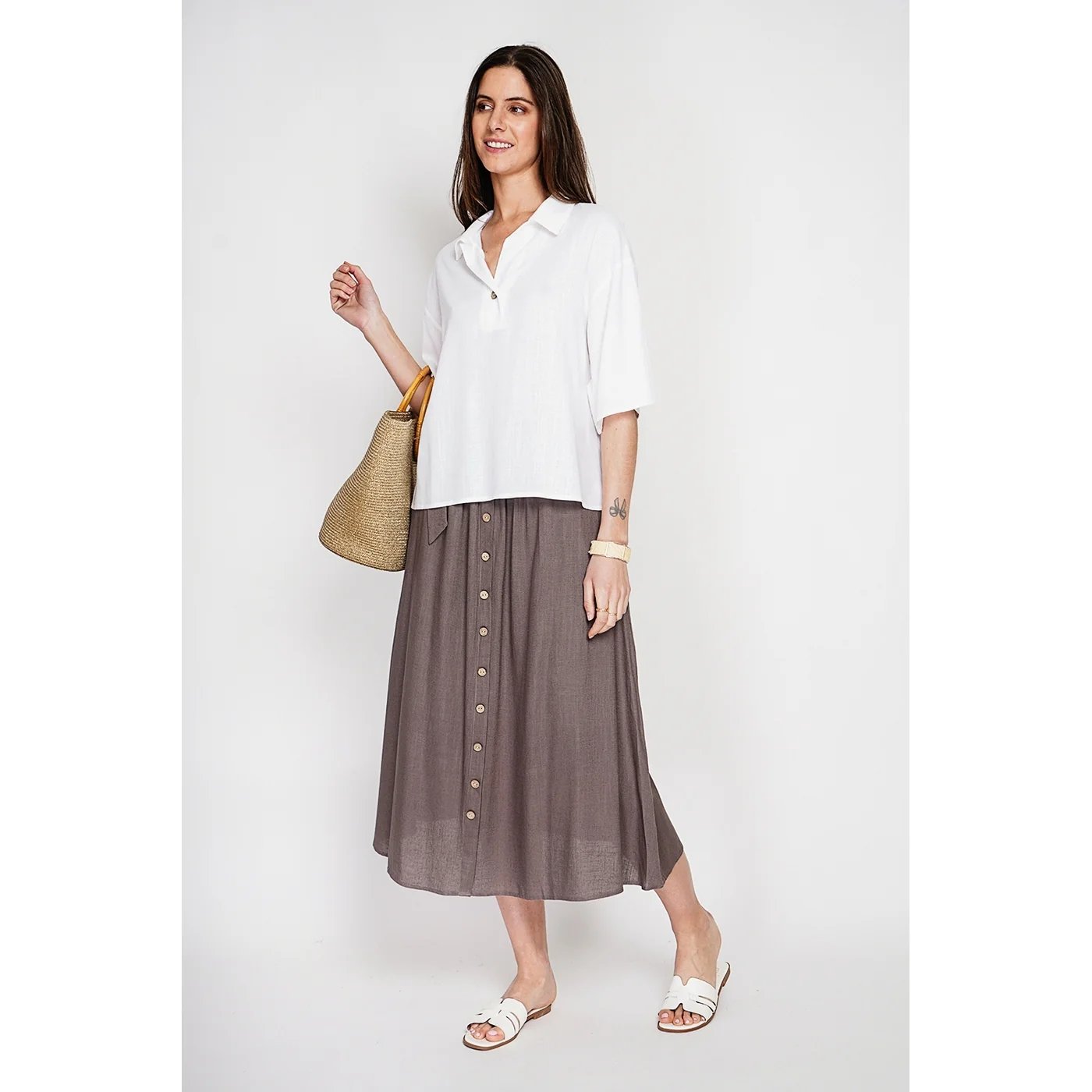 Blouse - Blanc - Image 8