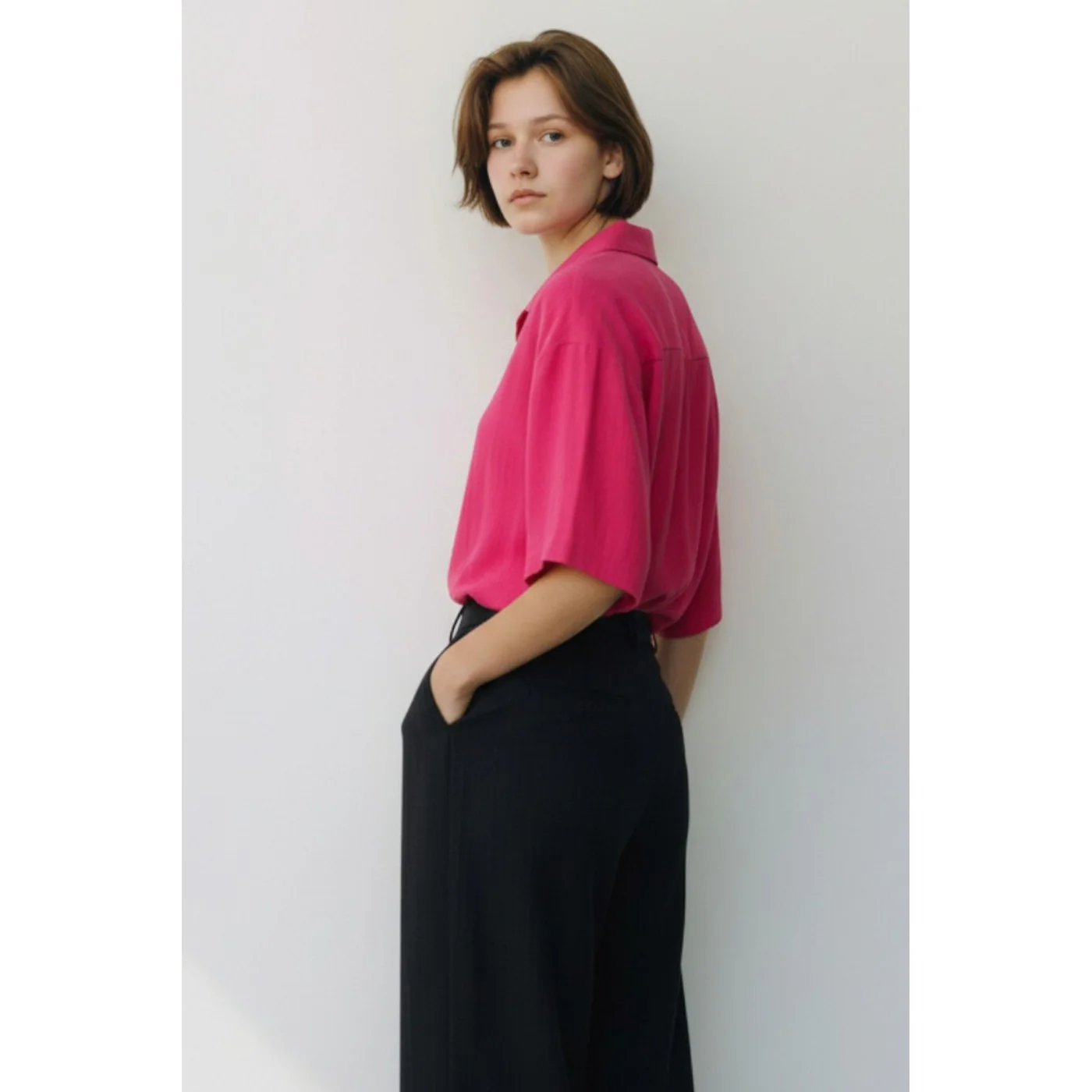 Blouse - Fushia - Image 3