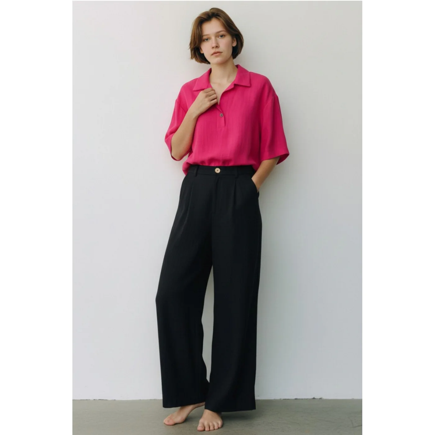 Blouse - Fushia - Image 4