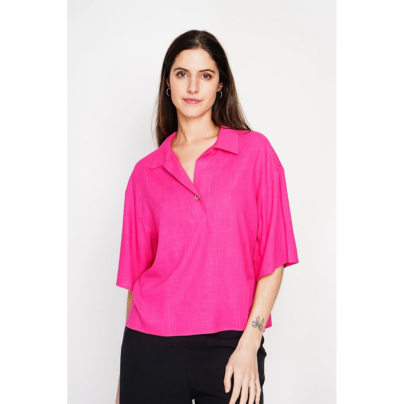 Blouse - Fushia - Image 6
